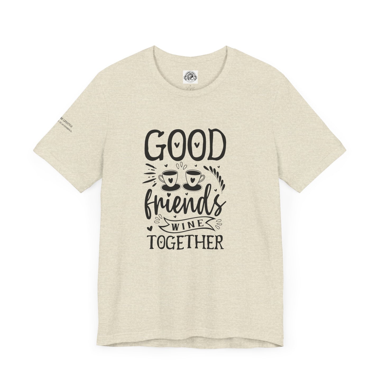 Fitness T-Shirt -Good Friends Workout Shirt