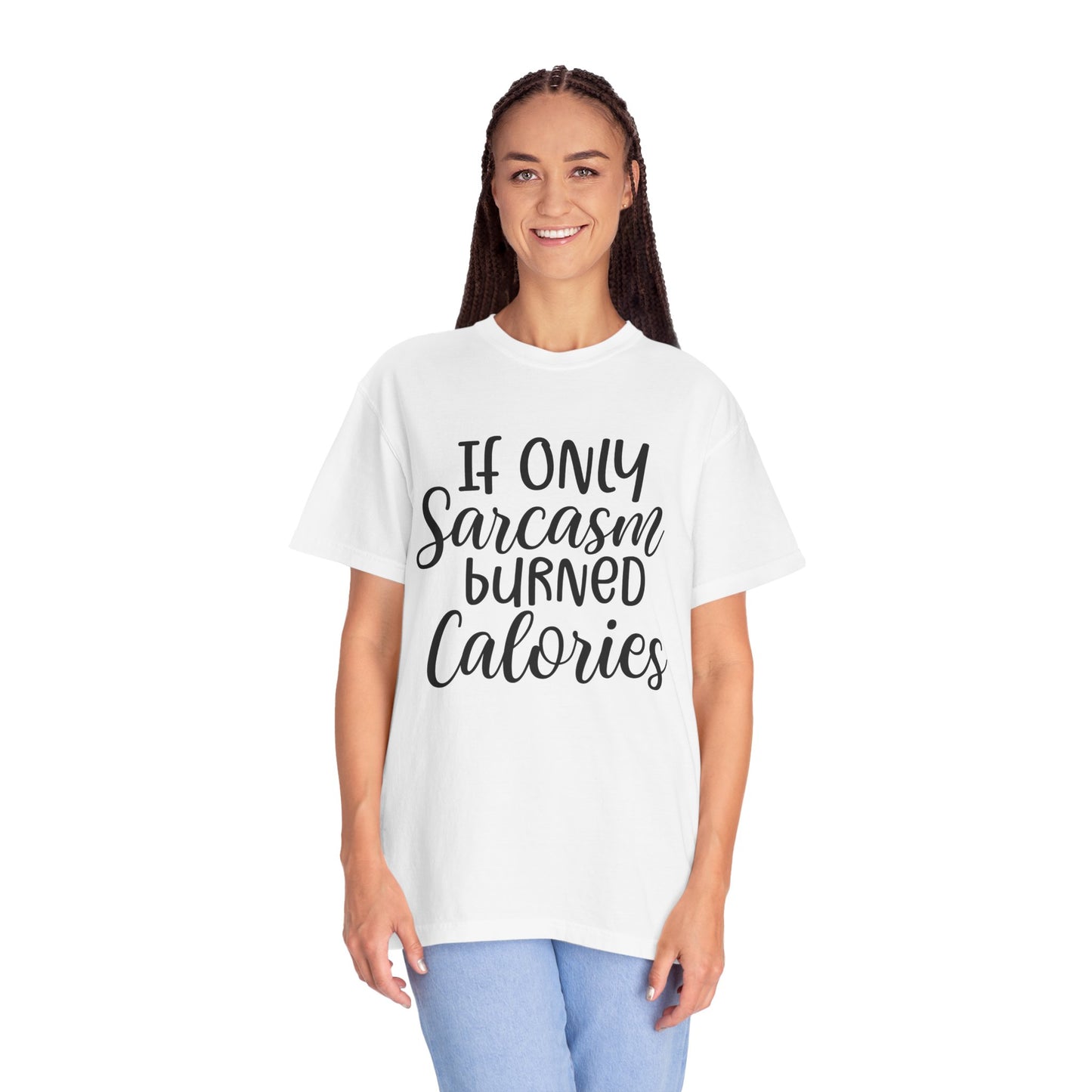 Only Sarcasm Fitness Workout T-shirt