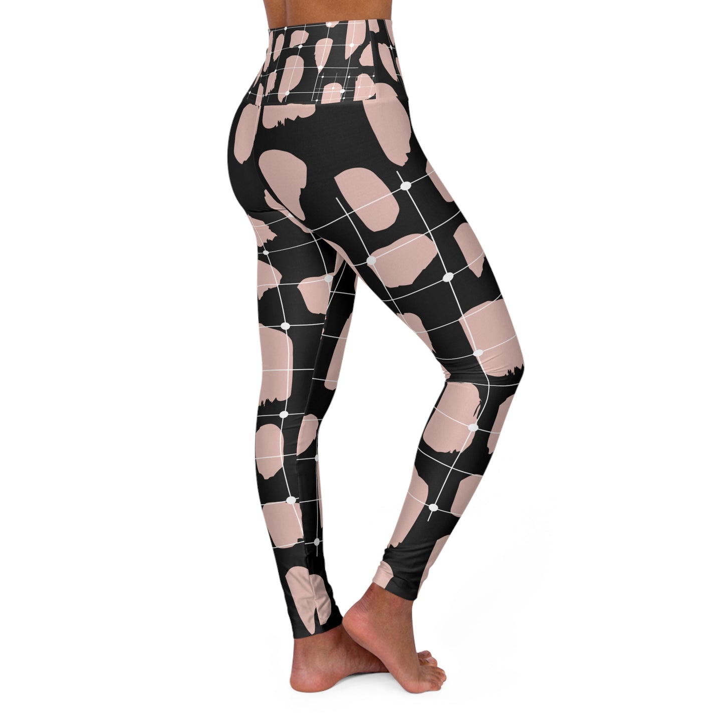 Skinny Fitness High Waisted Yoga Leggings - COFFEEBRE