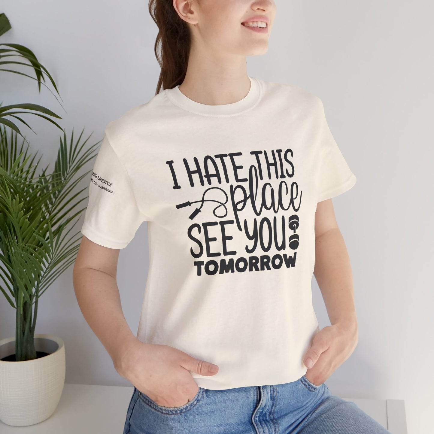 I hate This Unisex Jersey Short Sleeve Tee