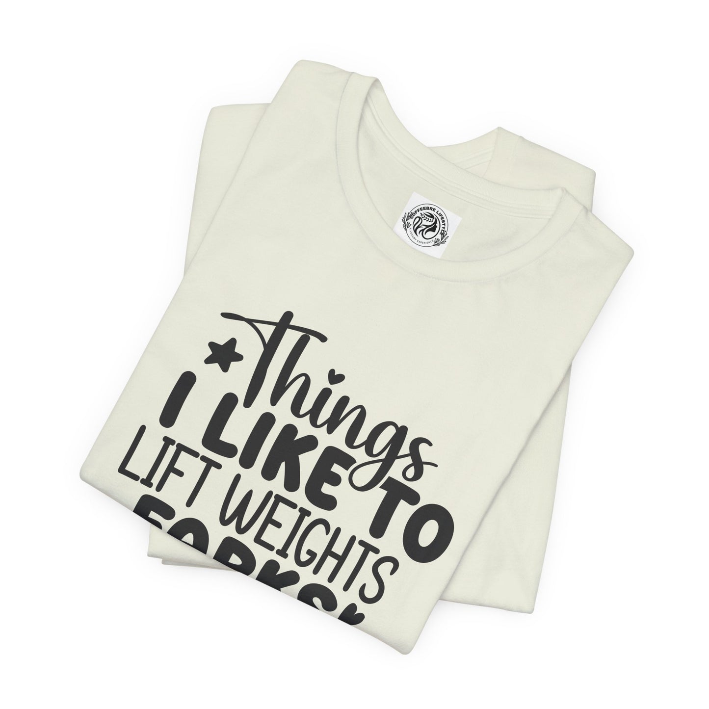 Things I Like Yoga Workout T-Shirt