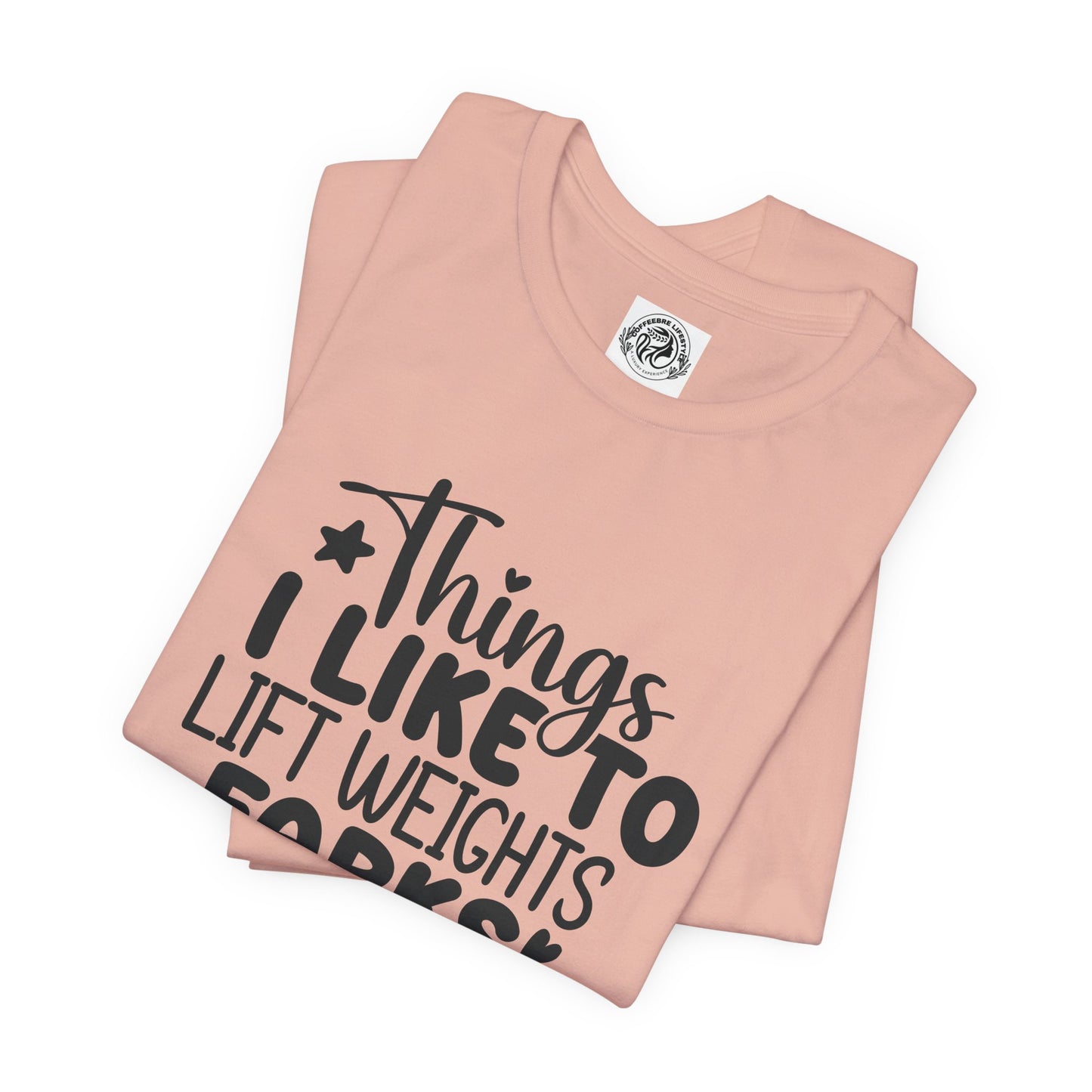 Things I Like Yoga Workout T-Shirt