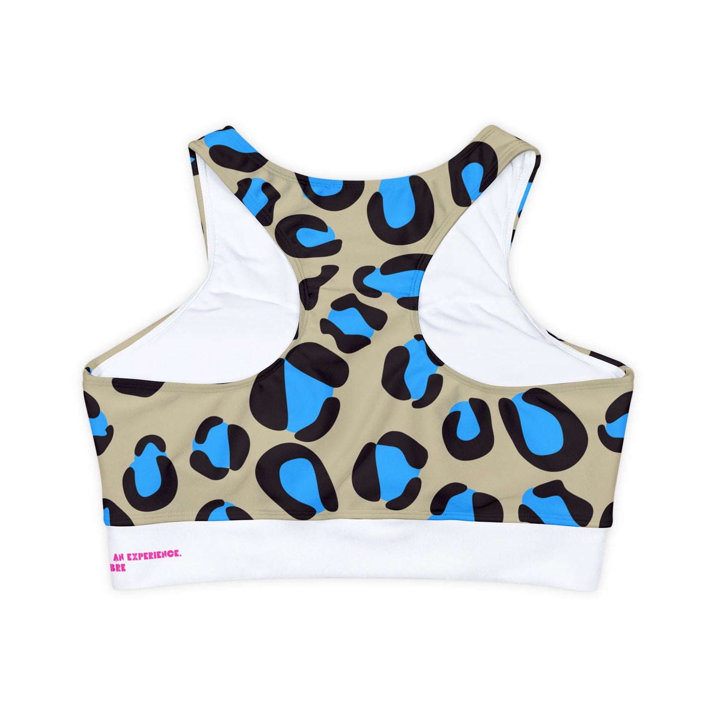 Athletic Leopard Print Fitness Sports Bra - COFFEEBRE