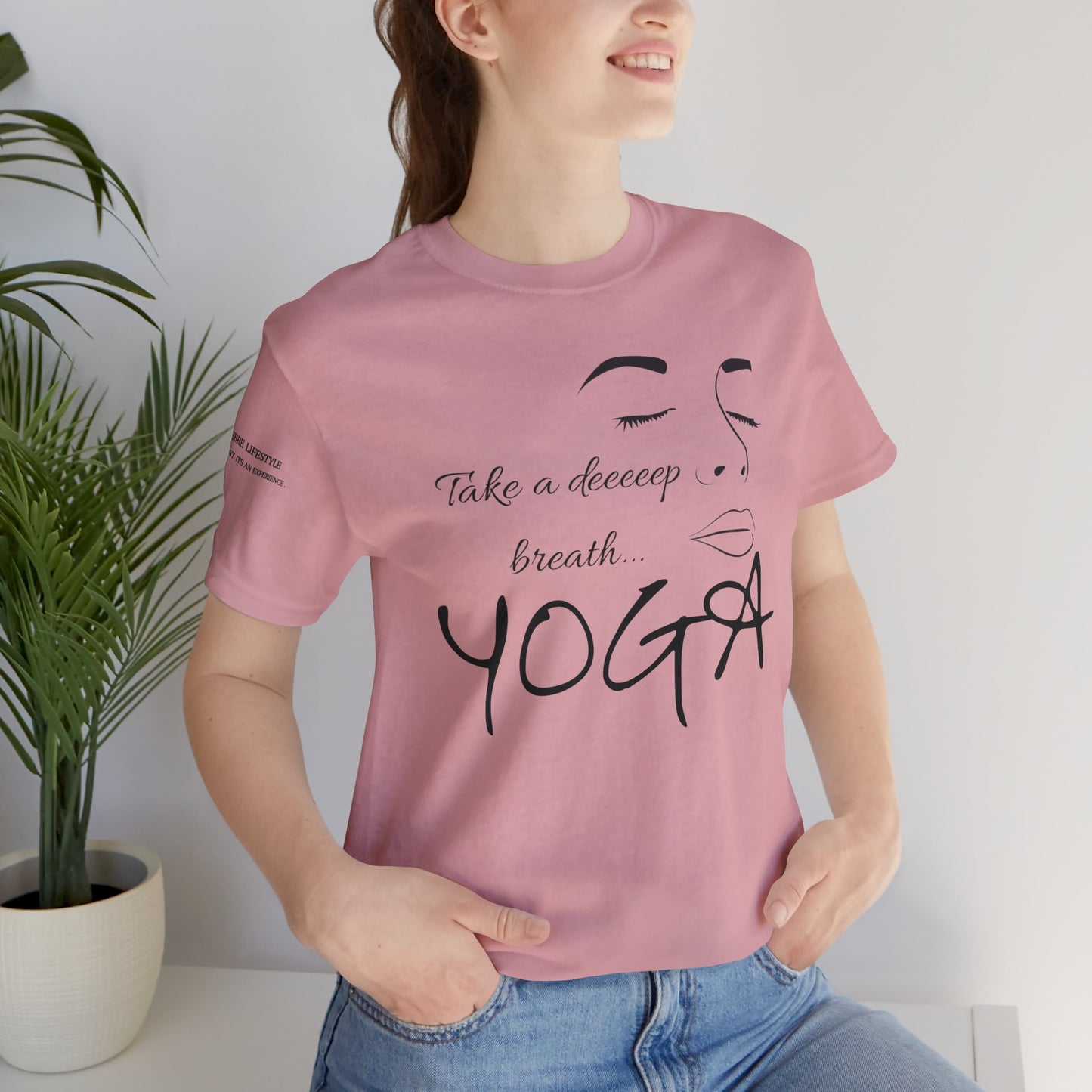 Take Deep Breath Yoga Workout T-Shirt