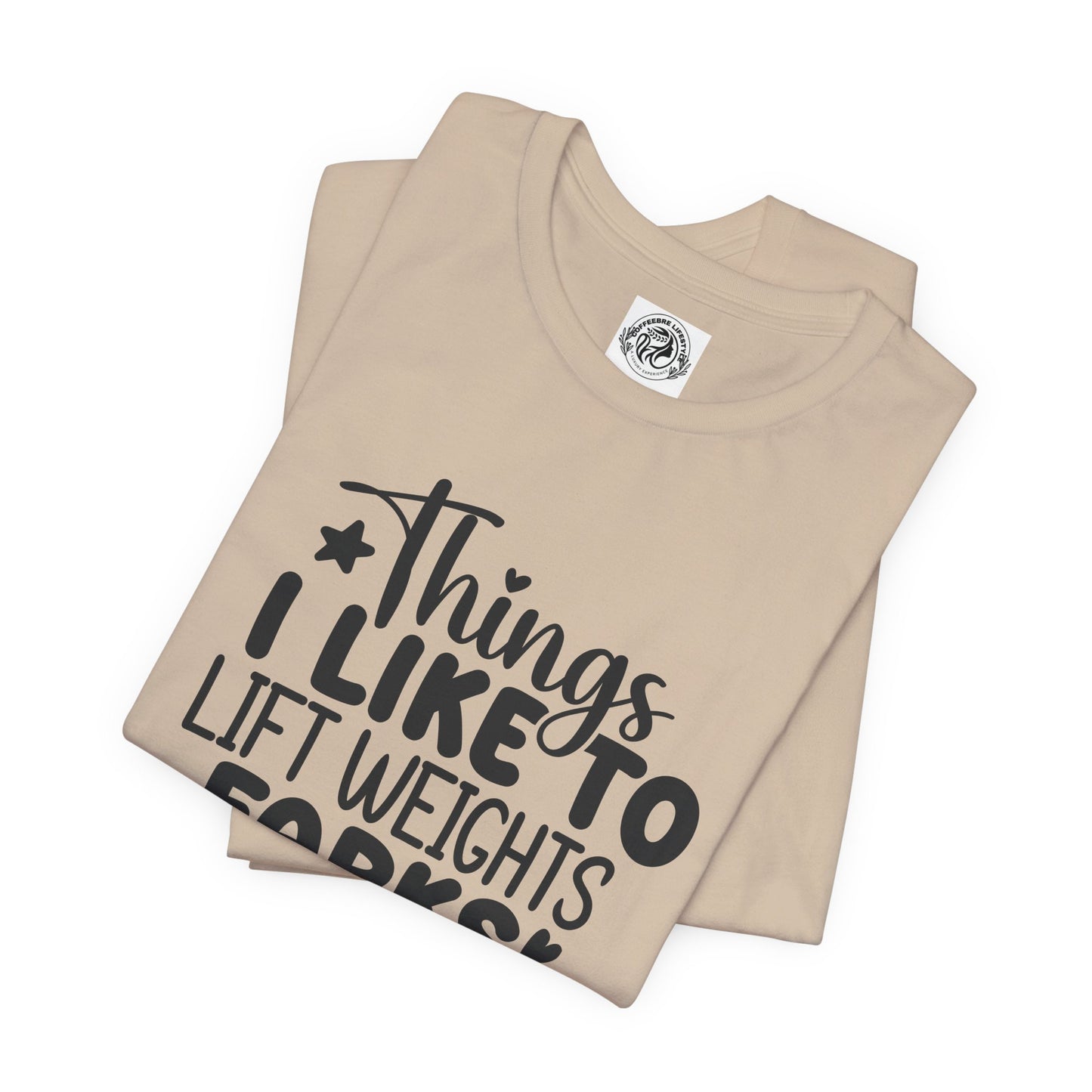 Things I Like Yoga Workout T-Shirt