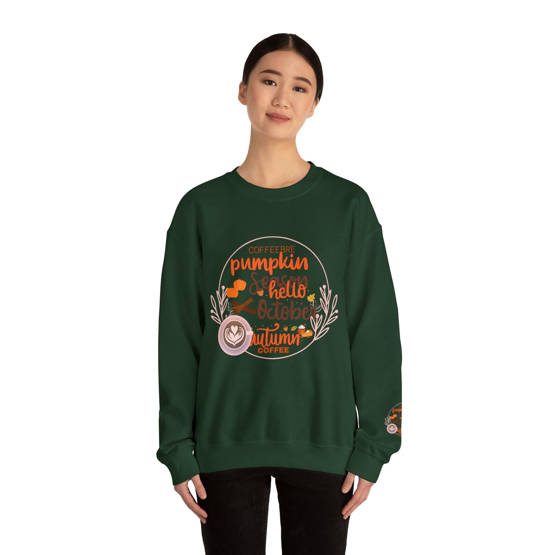 Coffeebre Lifestyle Fall Loungewear Crewneck Sweatshirt - COFFEEBRE