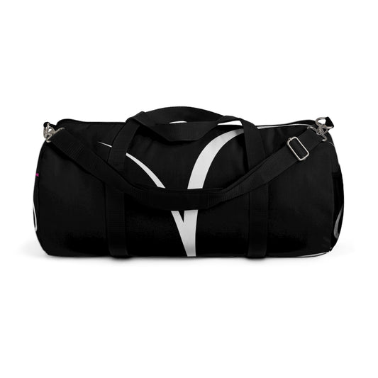 Black Sports Duffel Bag - COFFEEBRE