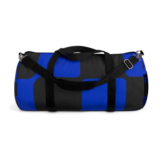 Blue Checkered Duffel Bag - COFFEEBRE