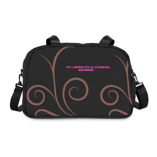 Brown Spiral Fitness Handbag - COFFEEBRE