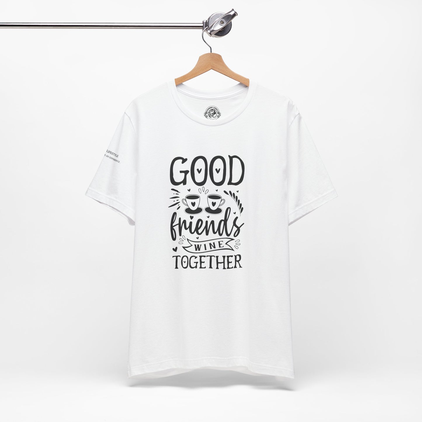 Fitness T-Shirt -Good Friends Workout Shirt - COFFEEBRE