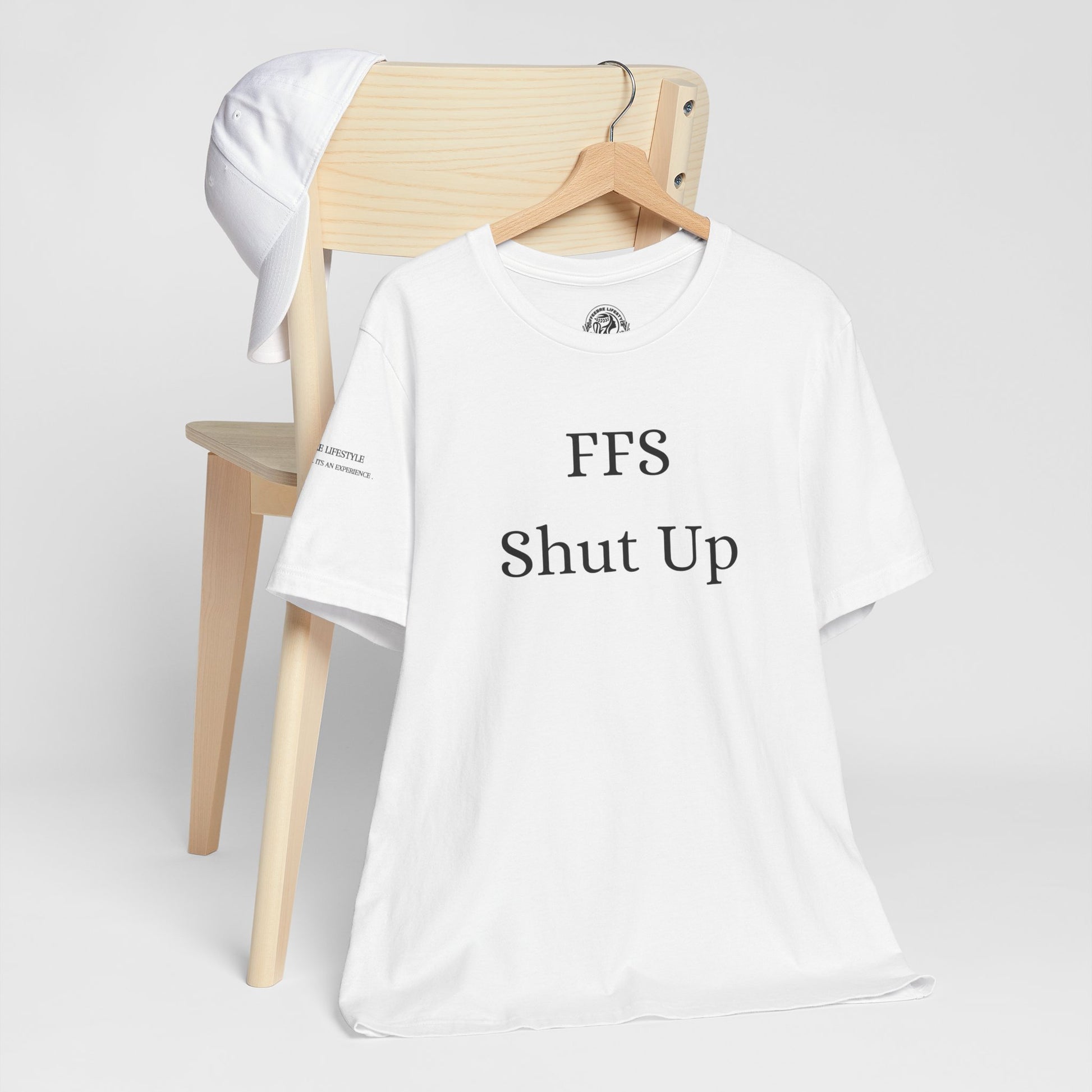 Fitness T-Shirt - FFS Shut Up Workout Shirt - COFFEEBRE