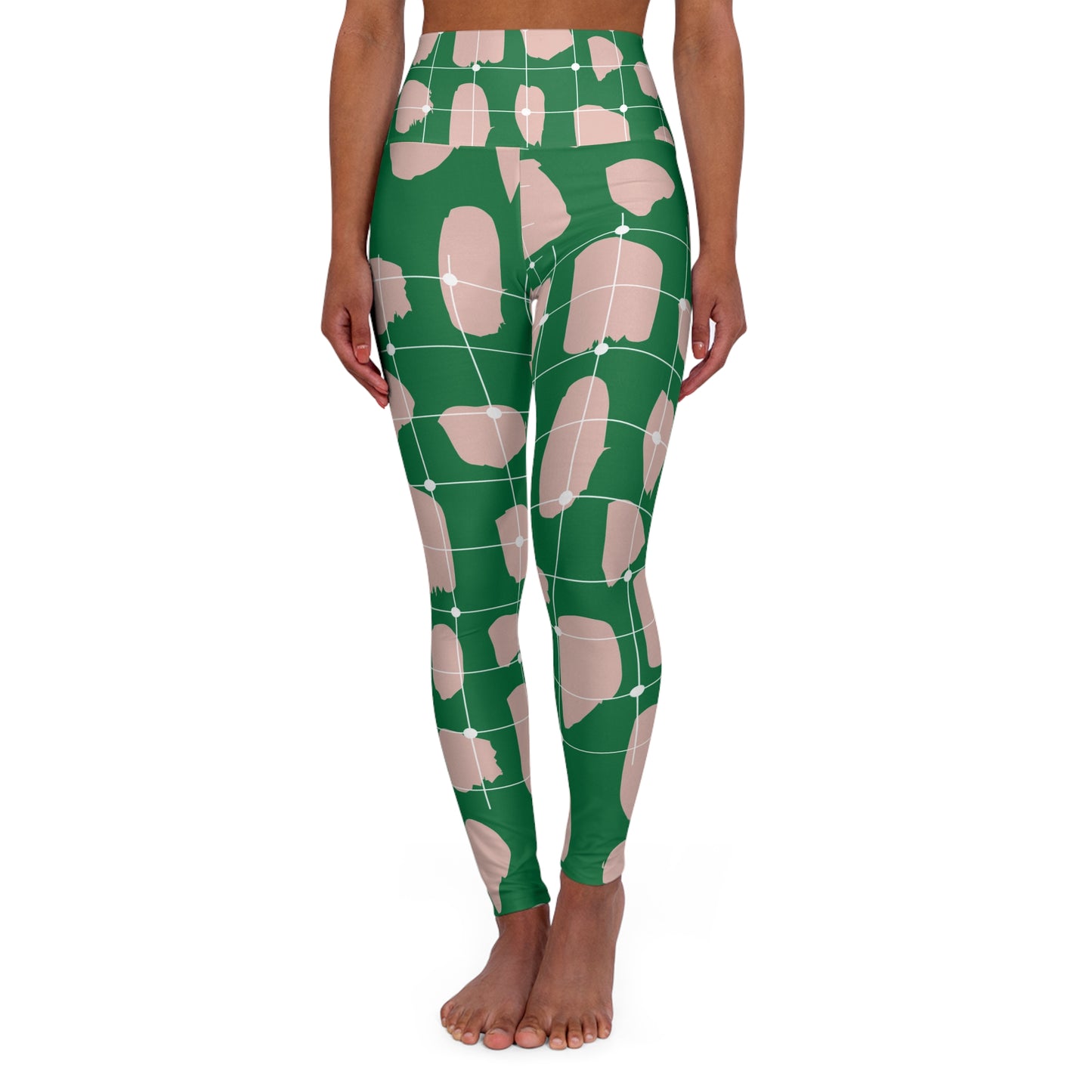 Green  Fitness  - COFFEEBREHigh Waisted Yoga Leggings