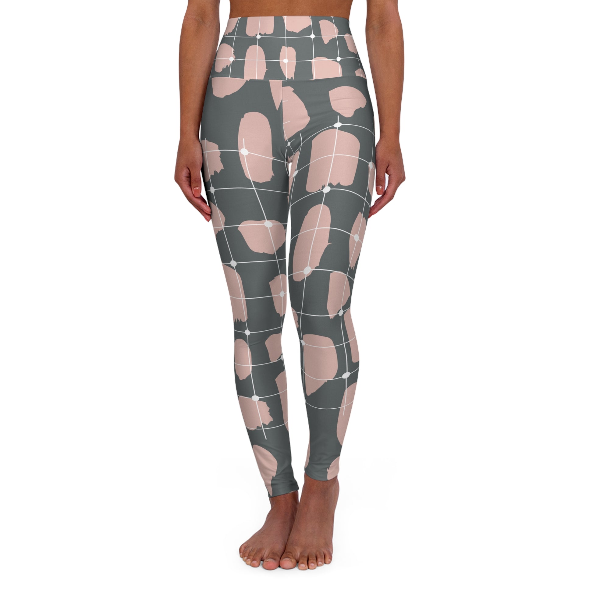 High Waisted Fitness Yoga Leggings - COFFEEBRE