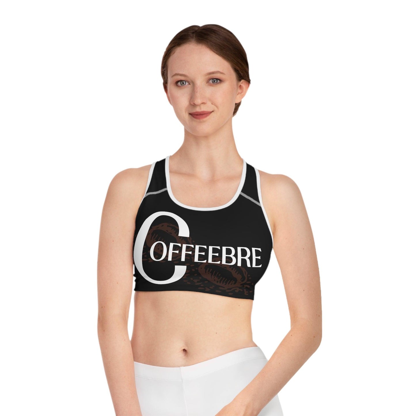 Black Sports Bra - COFFEEBRE