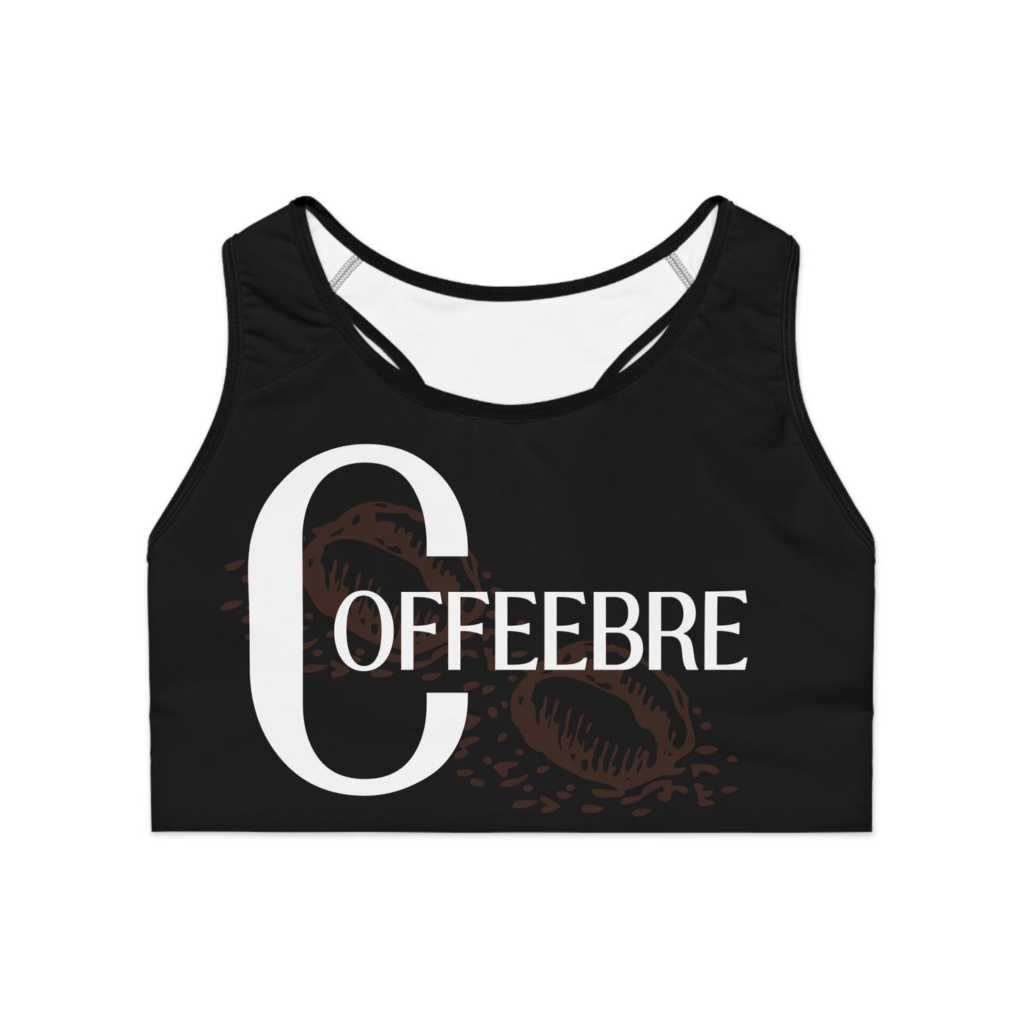 Black Sports Bra - COFFEEBRE