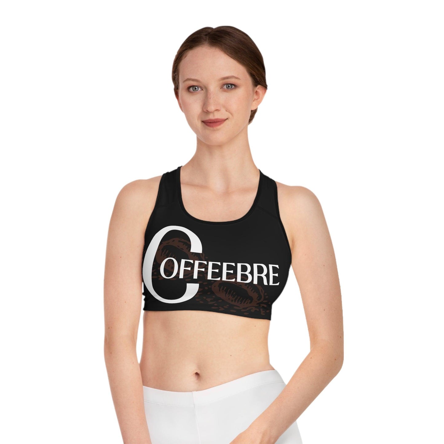 Black Sports Bra - COFFEEBRE