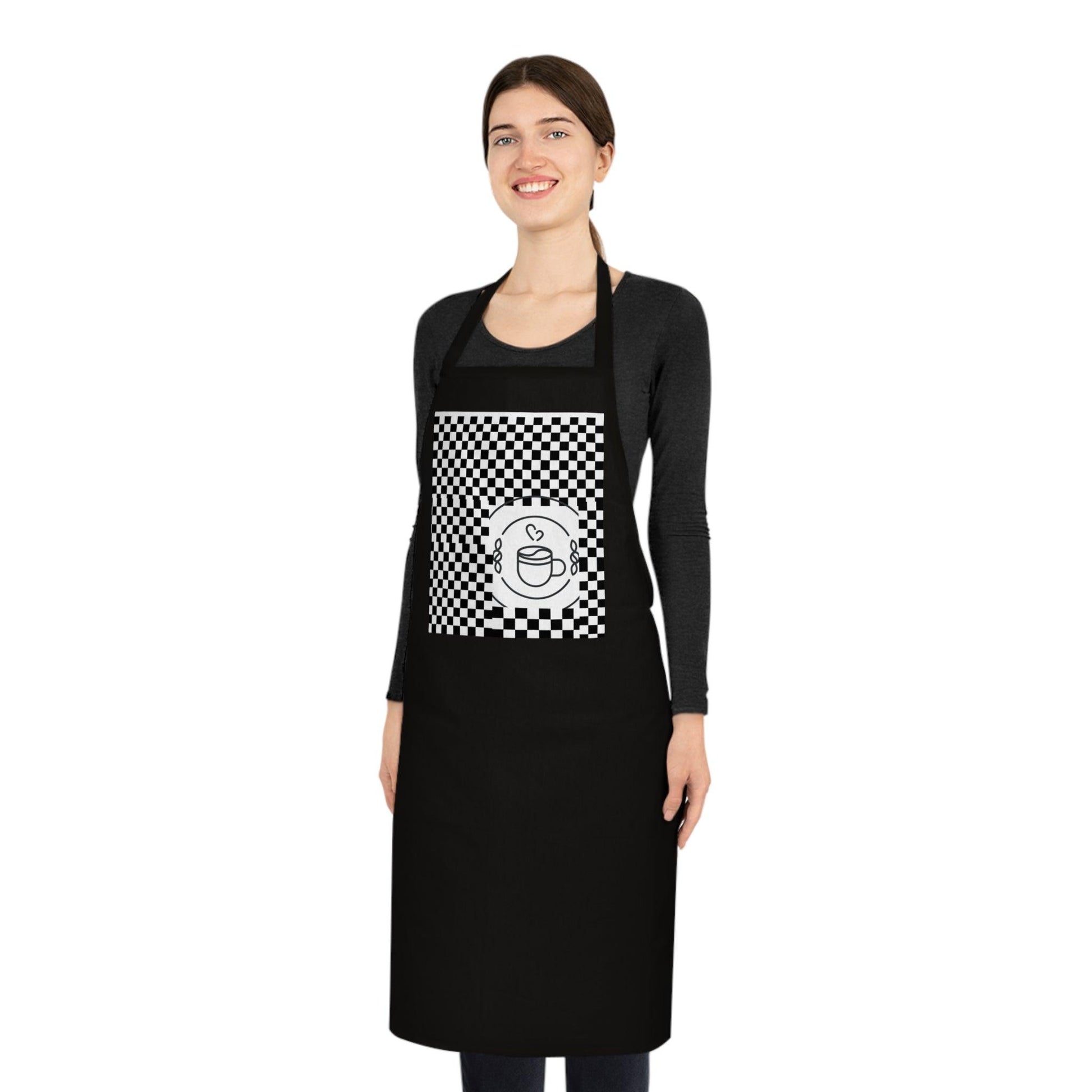 Cafe Adult BBQ Cotton Apron - COFFEEBRE
