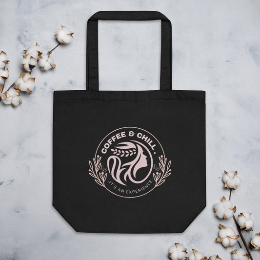 Coffee and Chill Shopping Eco Tote Bag - COFFEEBRE
