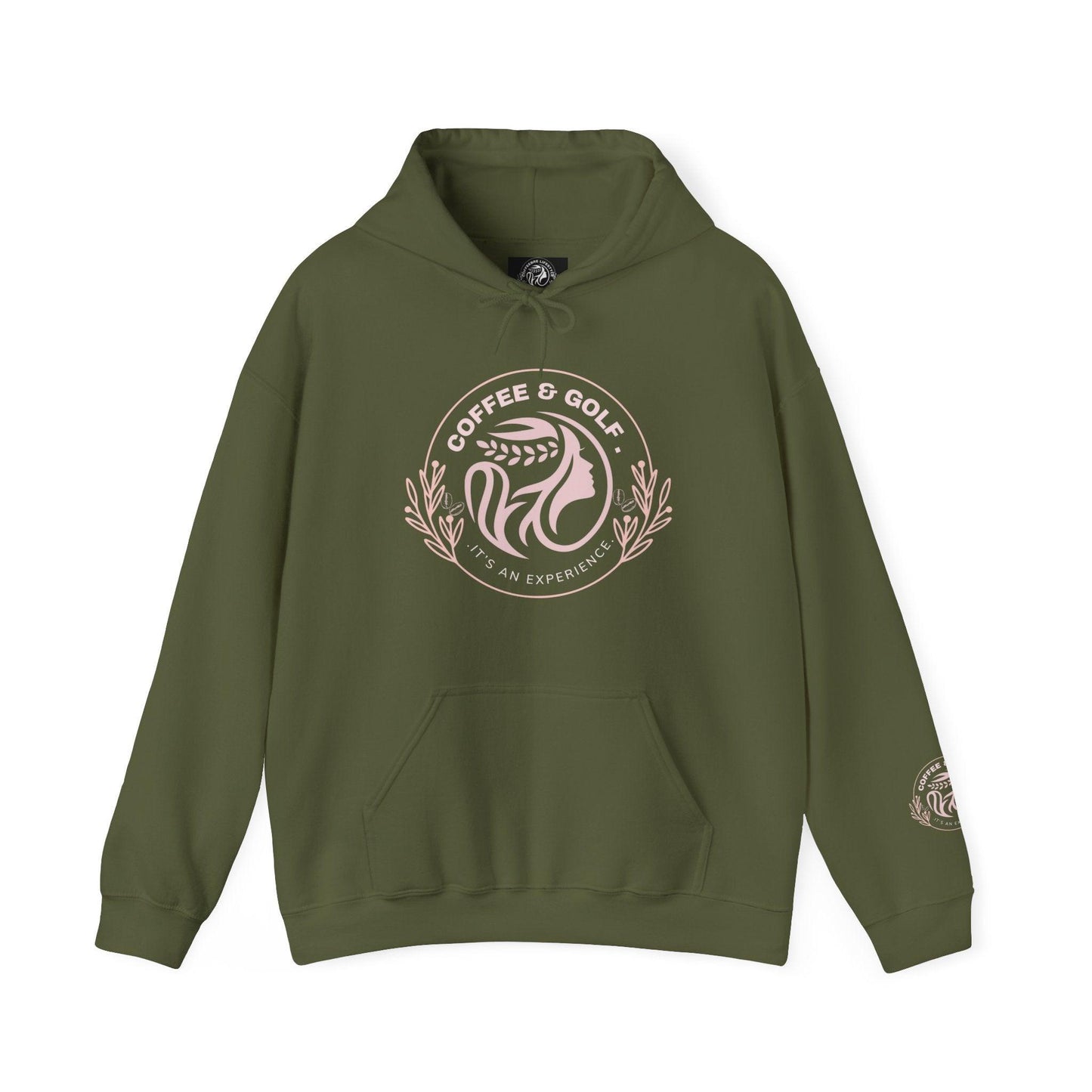 Coffee & Golf Hooded Sweatshirt - COFFEEBRE