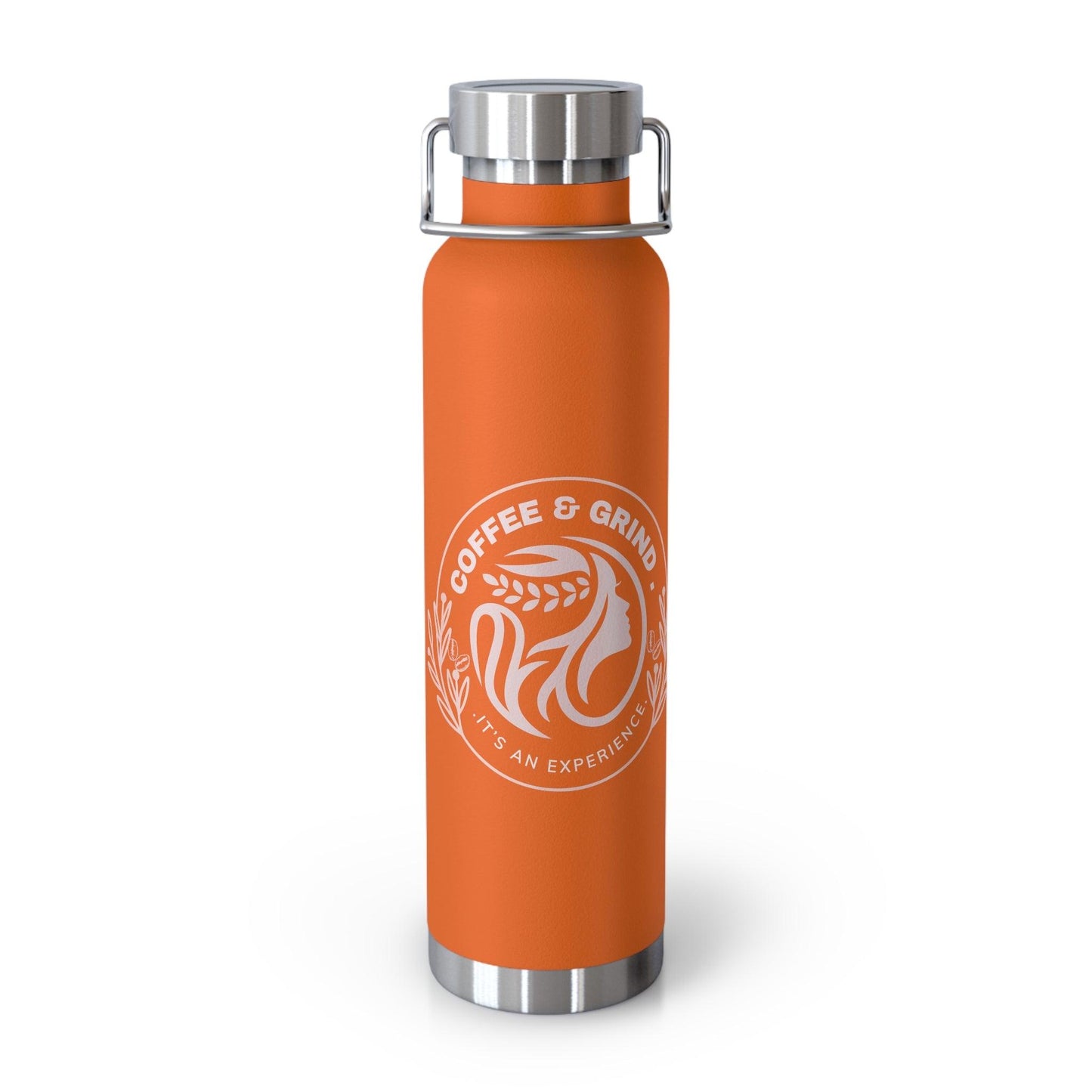 Coffee and Grind Travel Copper Vacuum Insulated Bottle, 22oz - COFFEEBRE