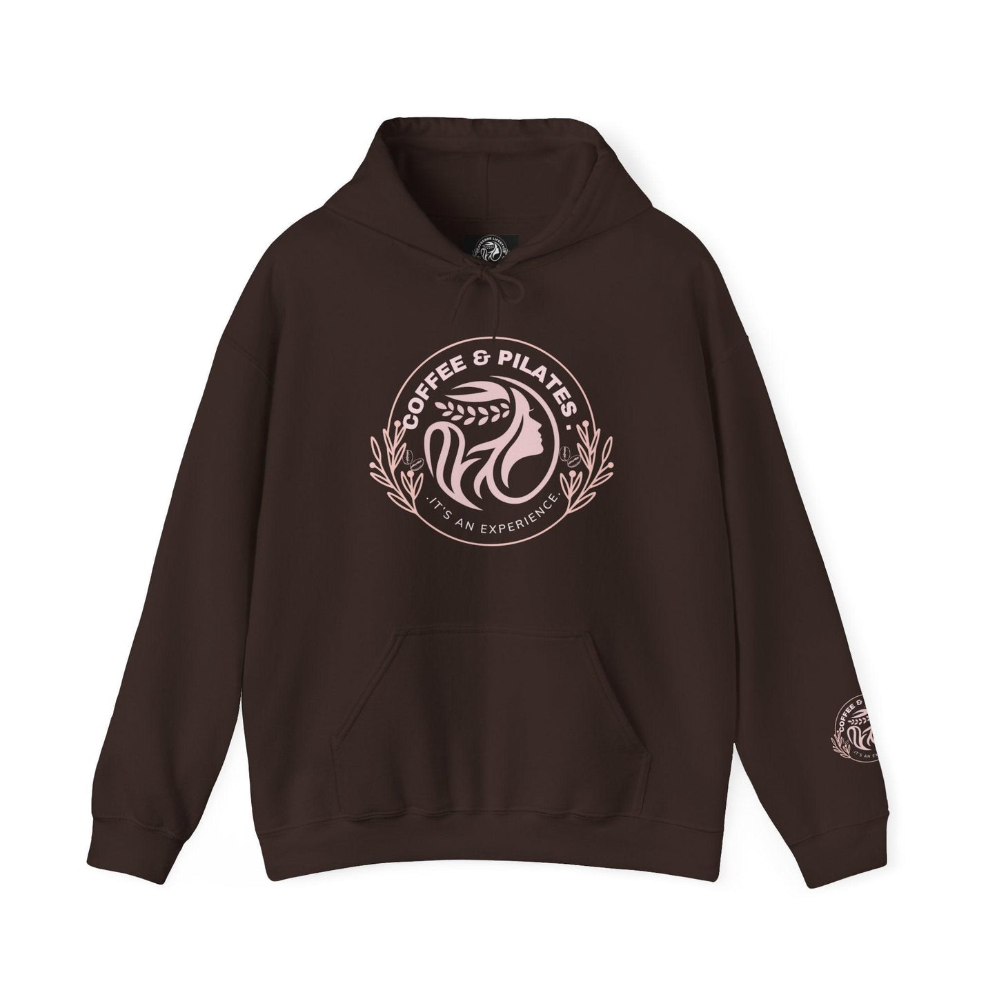 Coffee & Pilates Hooded Sweatshirt - COFFEEBRE