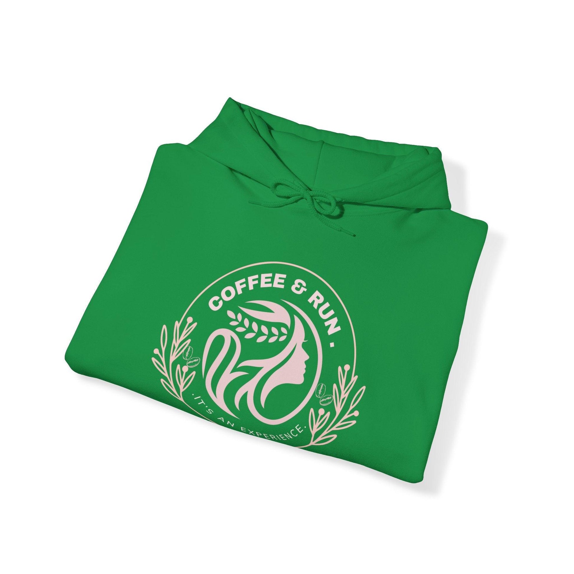 Coffee & Run Unisex Hooded Sweatshirt - COFFEEBRE