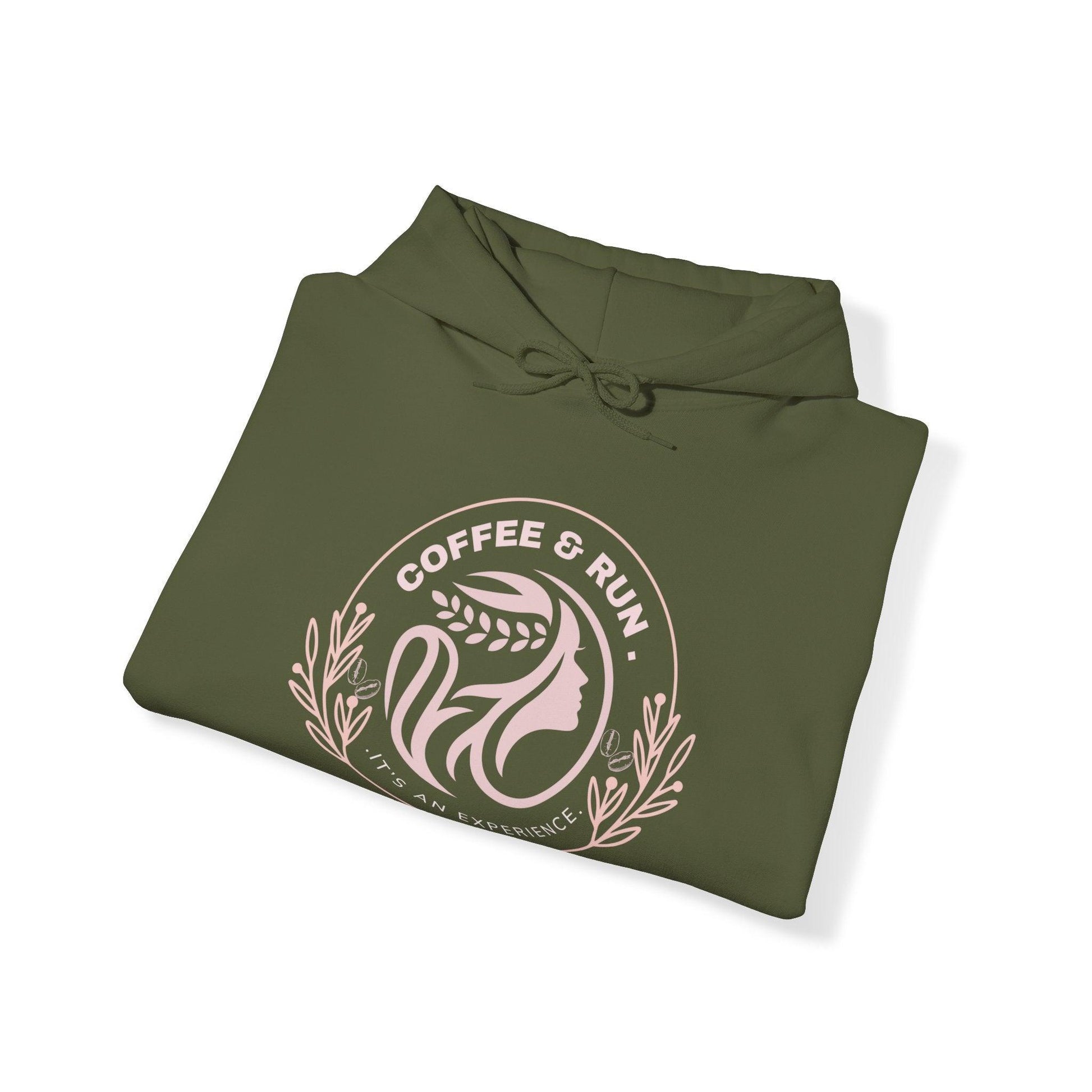 Coffee & Run Unisex Hooded Sweatshirt - COFFEEBRE