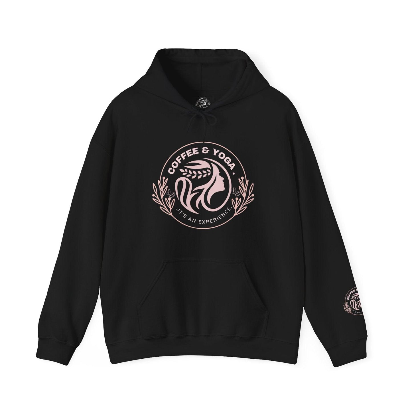 Coffee & Yoga Hooded Sweatshirt - COFFEEBRE