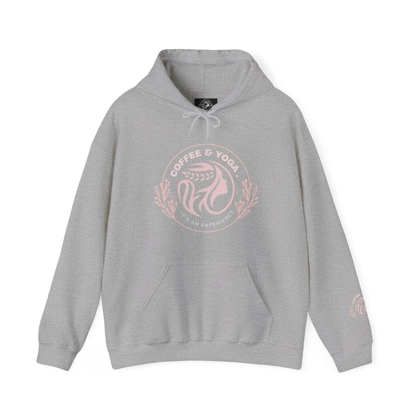 Coffee & Yoga Hooded Sweatshirt - COFFEEBRE