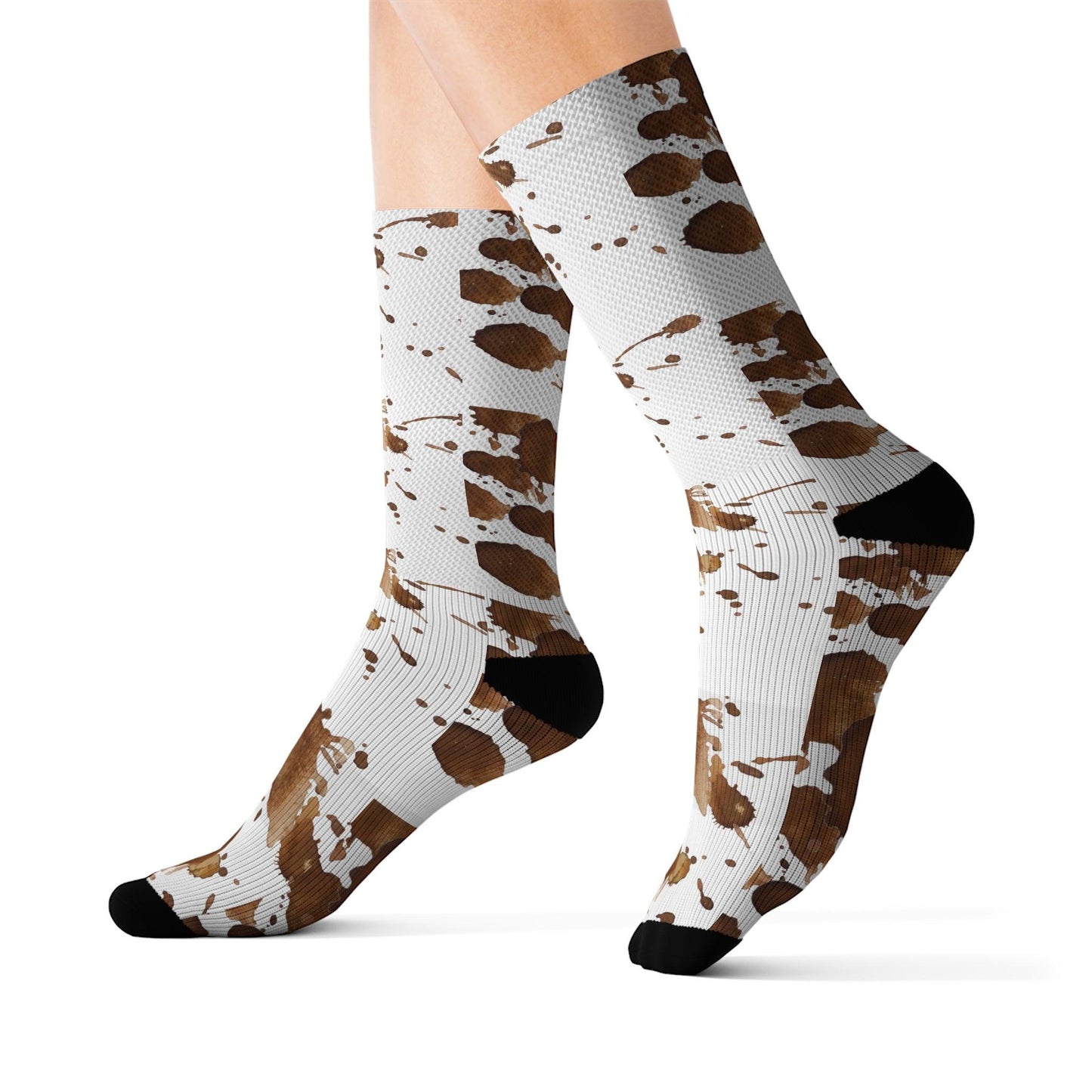 Coffee Art Stained Socks - COFFEEBRE