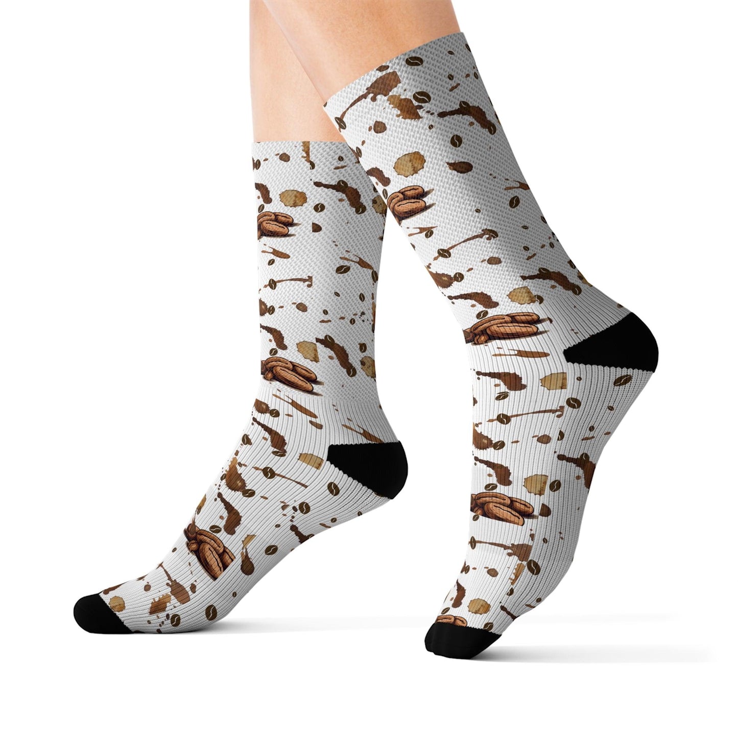 Coffee Bean Stained Socks - COFFEEBRE