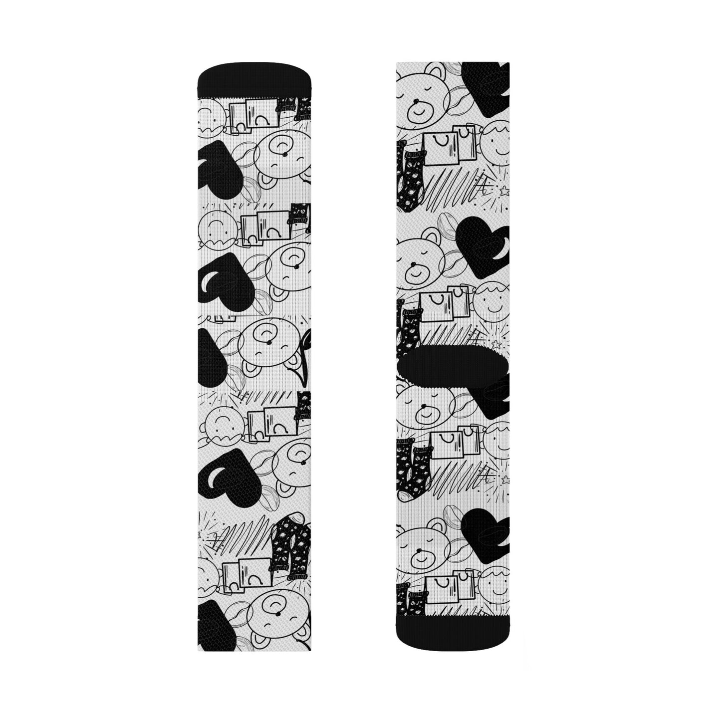 Coffee Lover Valentine's Day Socks - COFFEEBRE