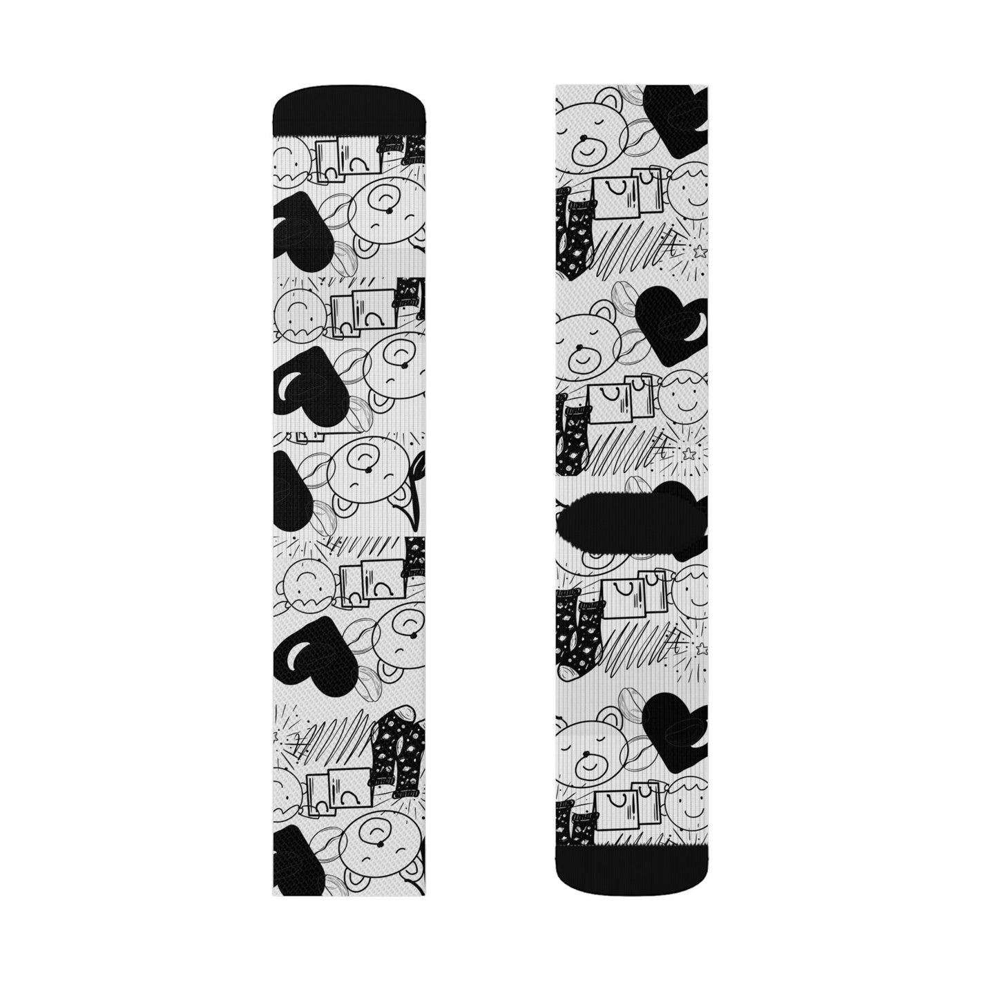 Coffee Lover Valentine's Day Socks - COFFEEBRE