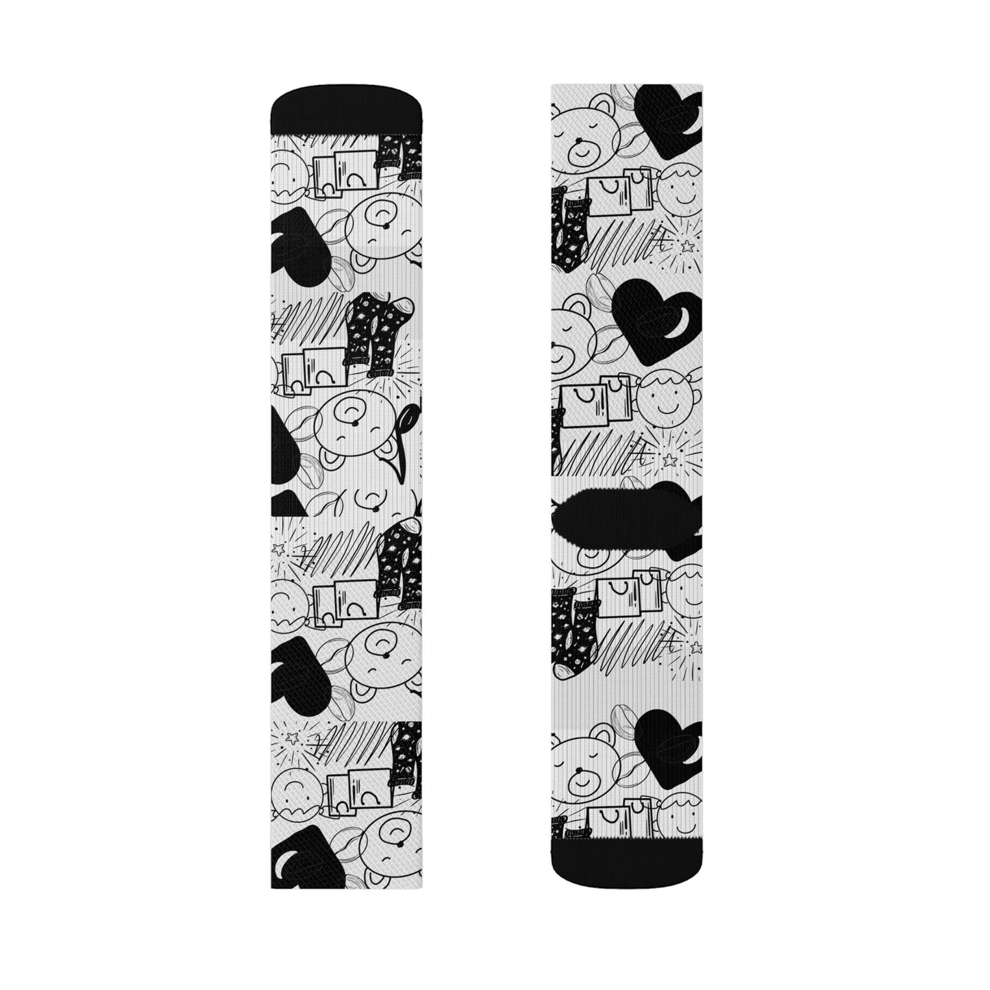 Coffee Lover Valentine's Day Socks - COFFEEBRE