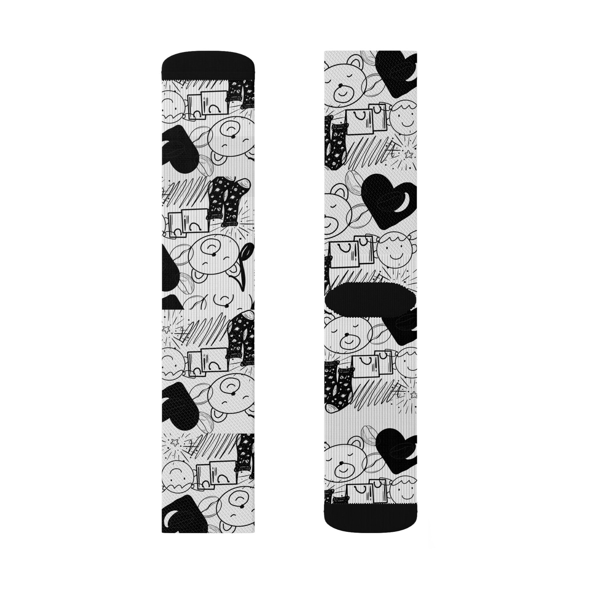 Coffee Lover Valentine's Day Socks - COFFEEBRE