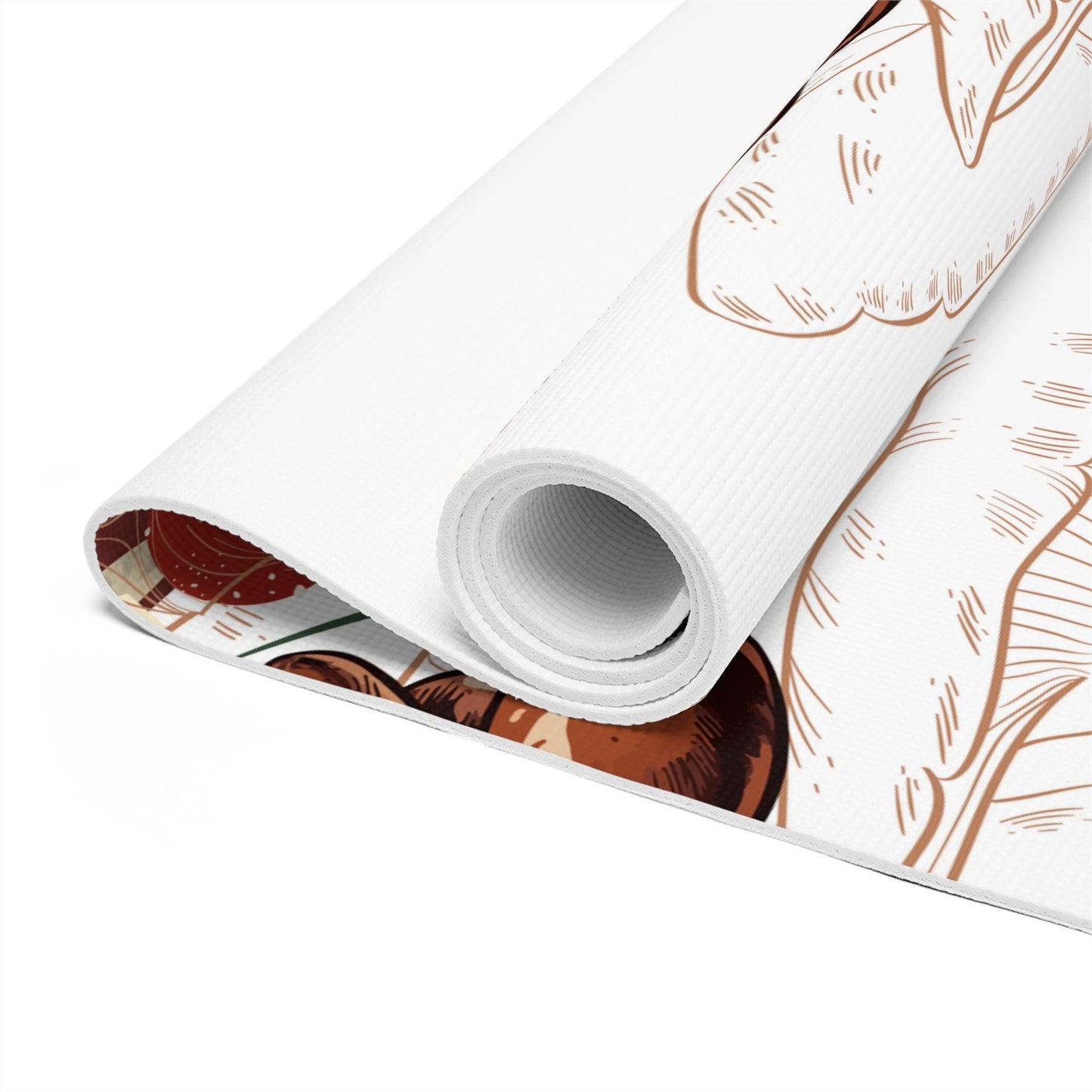 Coffee Mushroom Foam Yoga Mats - COFFEEBRE