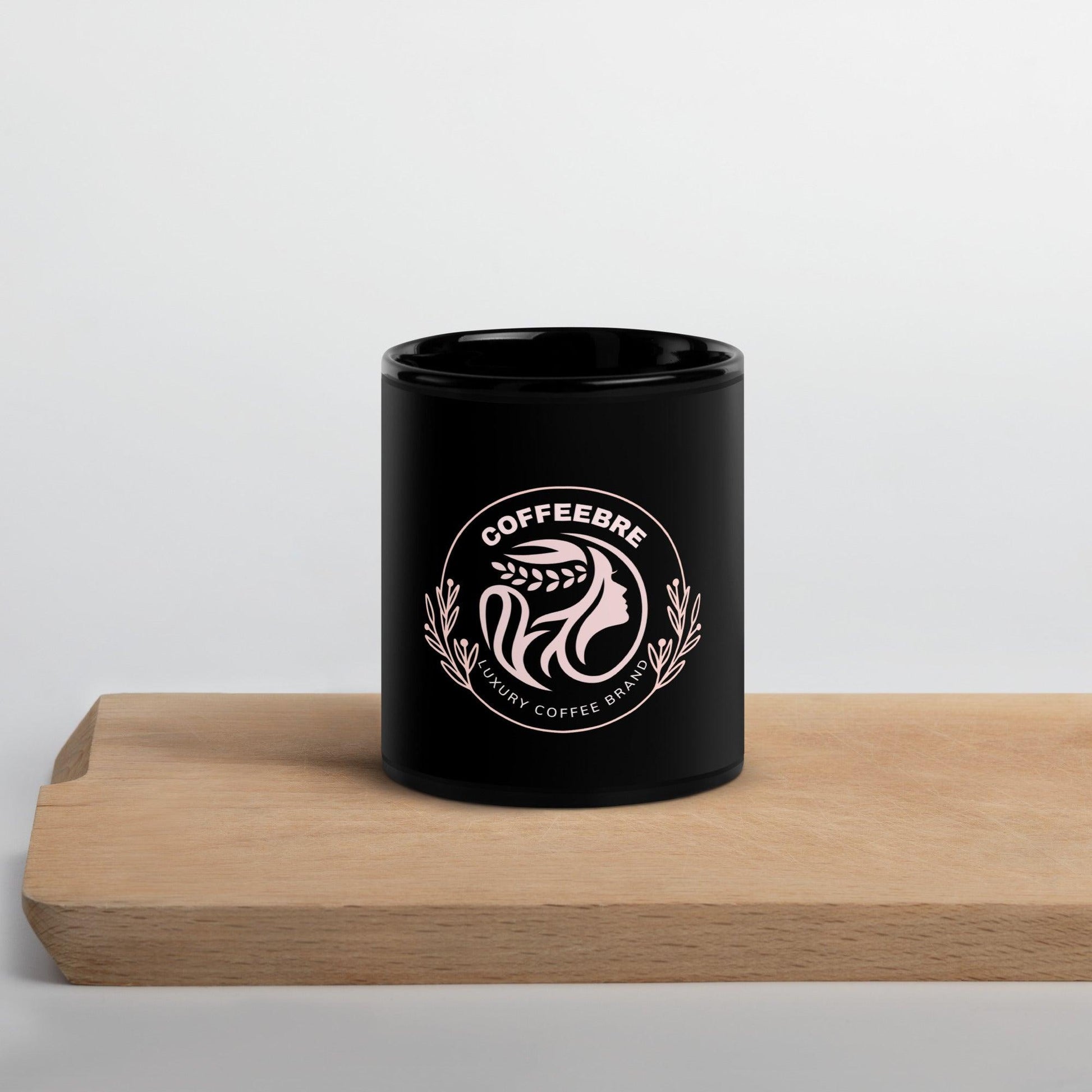 Coffeebre Black Glossy Coffee Mug - COFFEEBRE