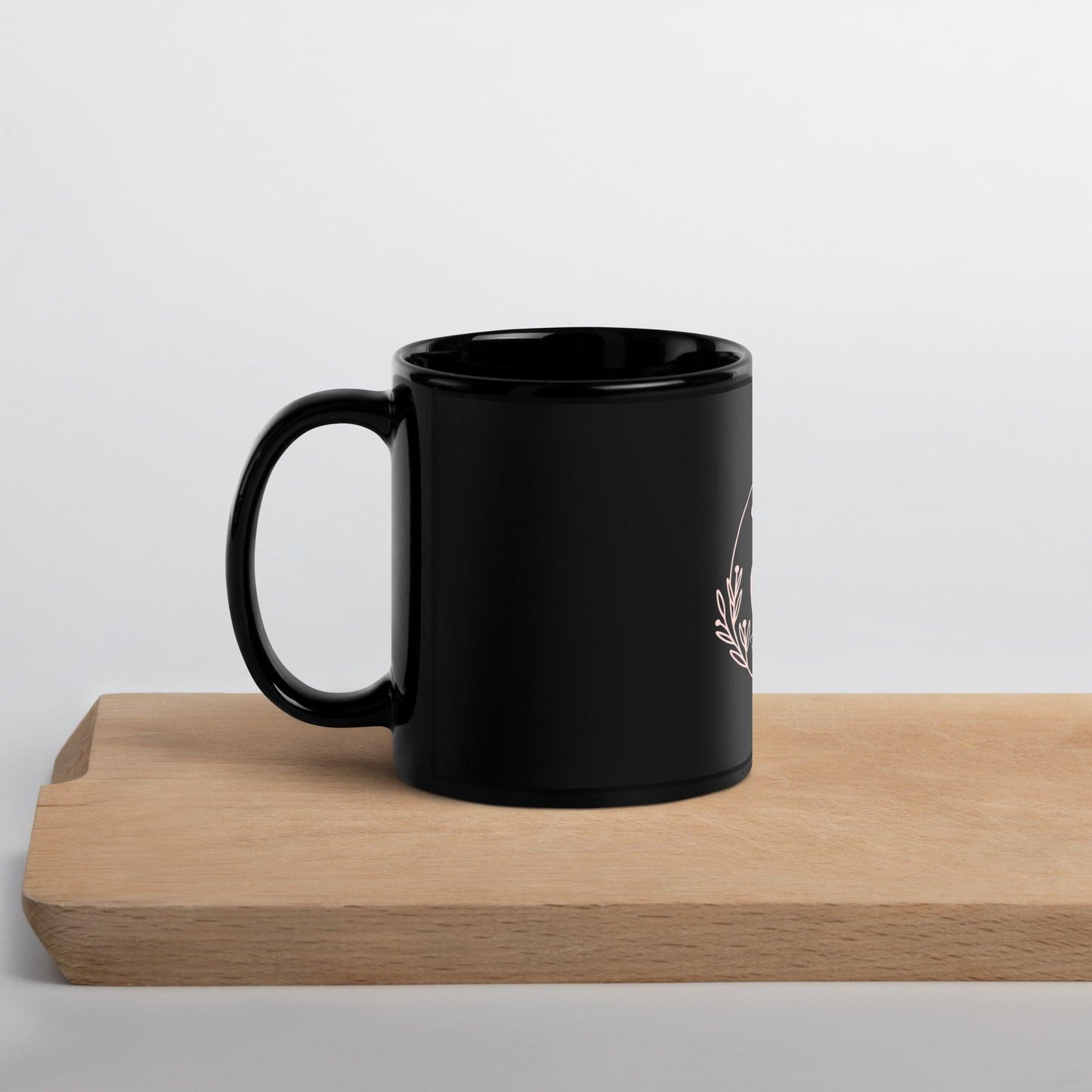 Coffeebre Black Glossy Coffee Mug - COFFEEBRE