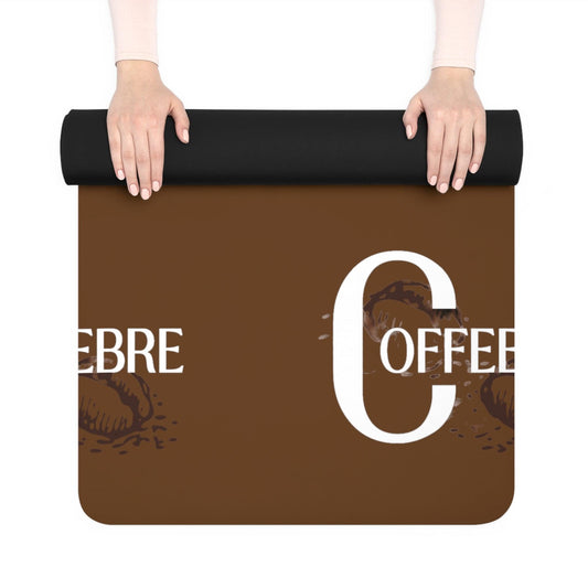 Coffeebre Brown Rubber Yoga Mat - COFFEEBRE