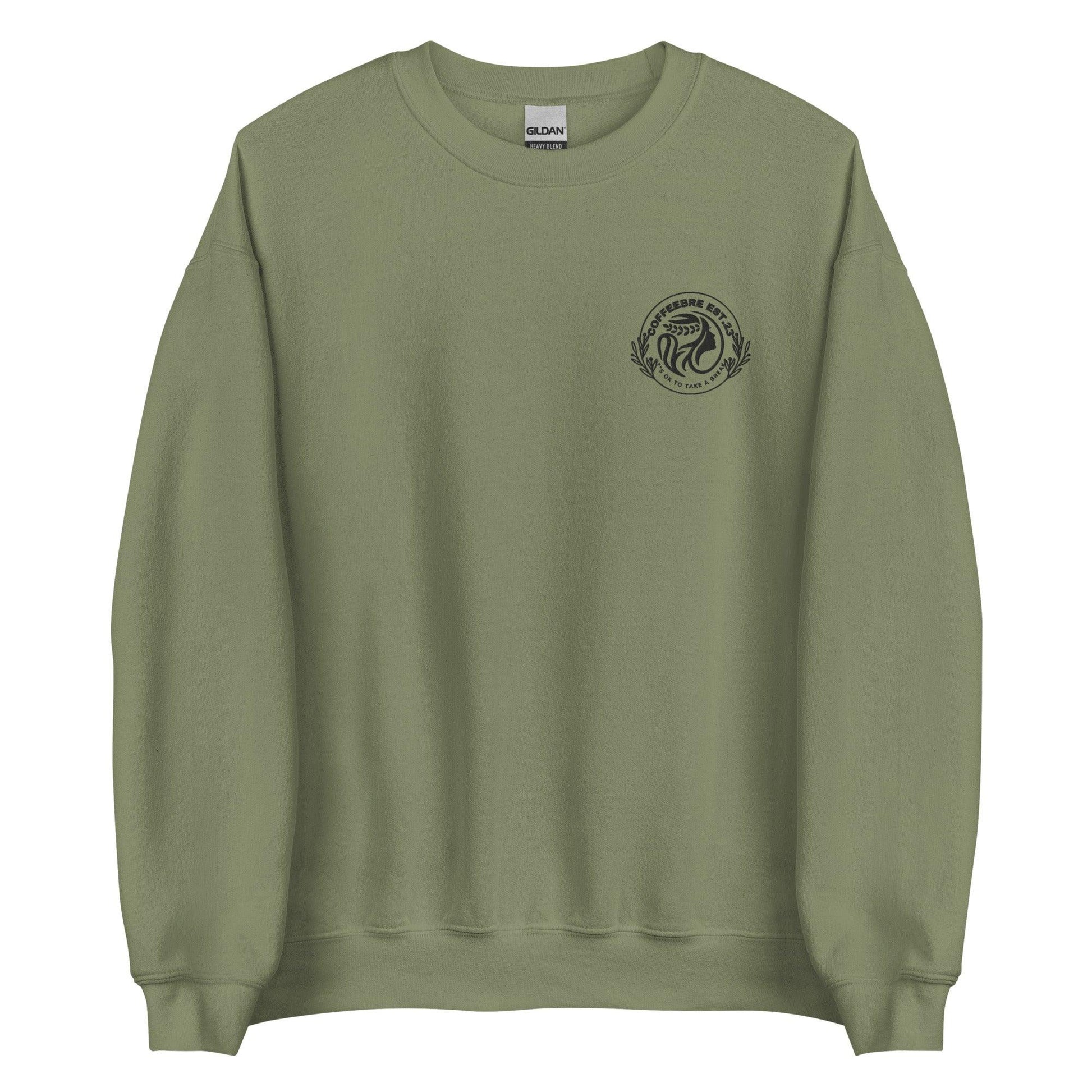 Coffeebre Embroidered Unisex Sweatshirt - COFFEEBRE