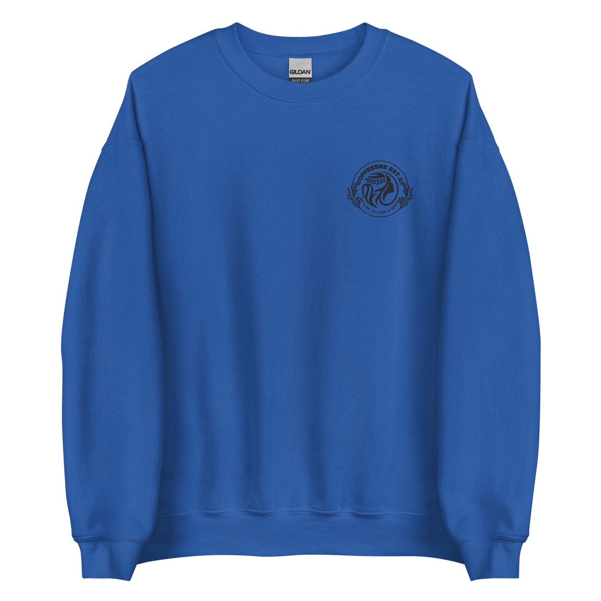 Coffeebre Embroidered Unisex Sweatshirt - COFFEEBRE