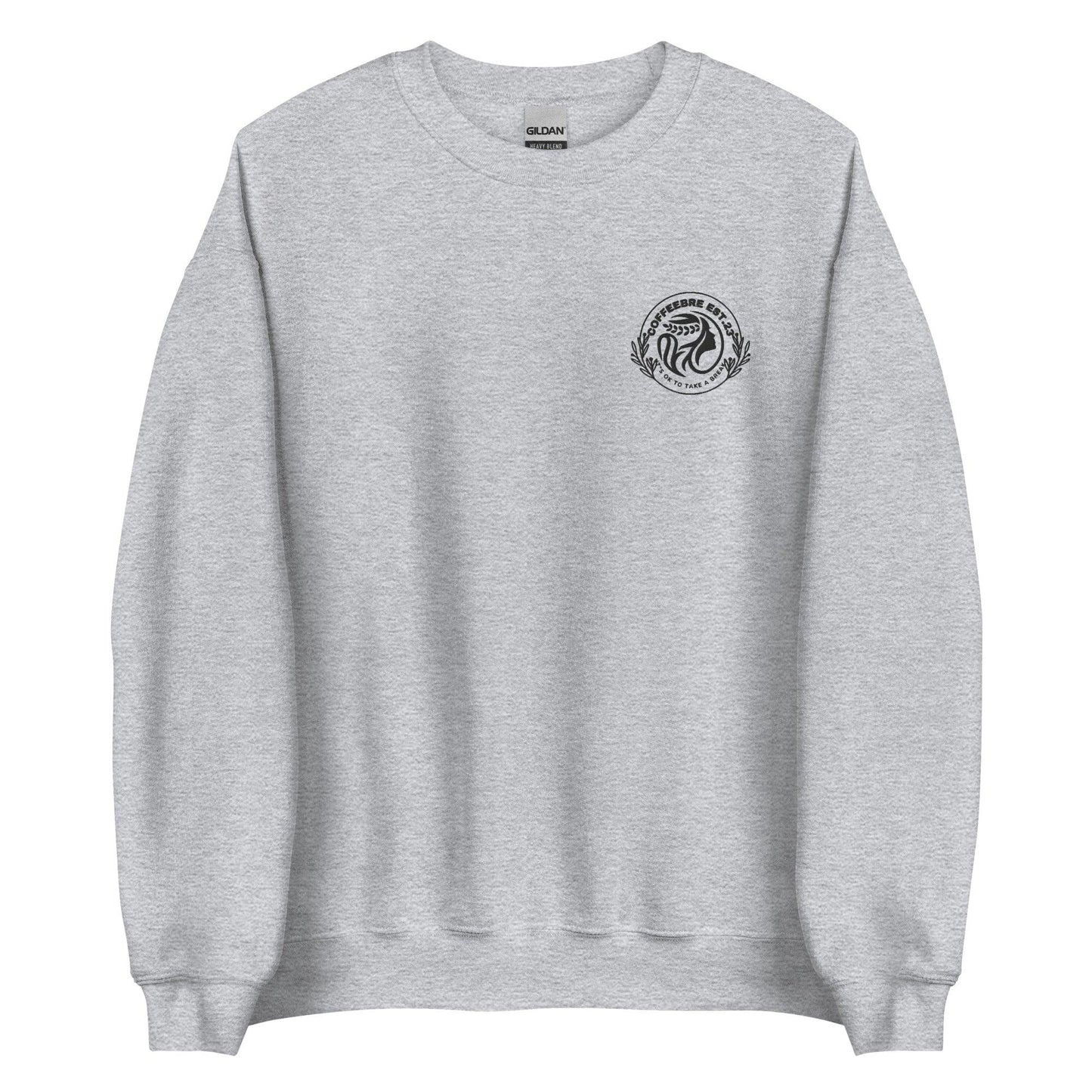 Coffeebre Embroidered Unisex Sweatshirt - COFFEEBRE