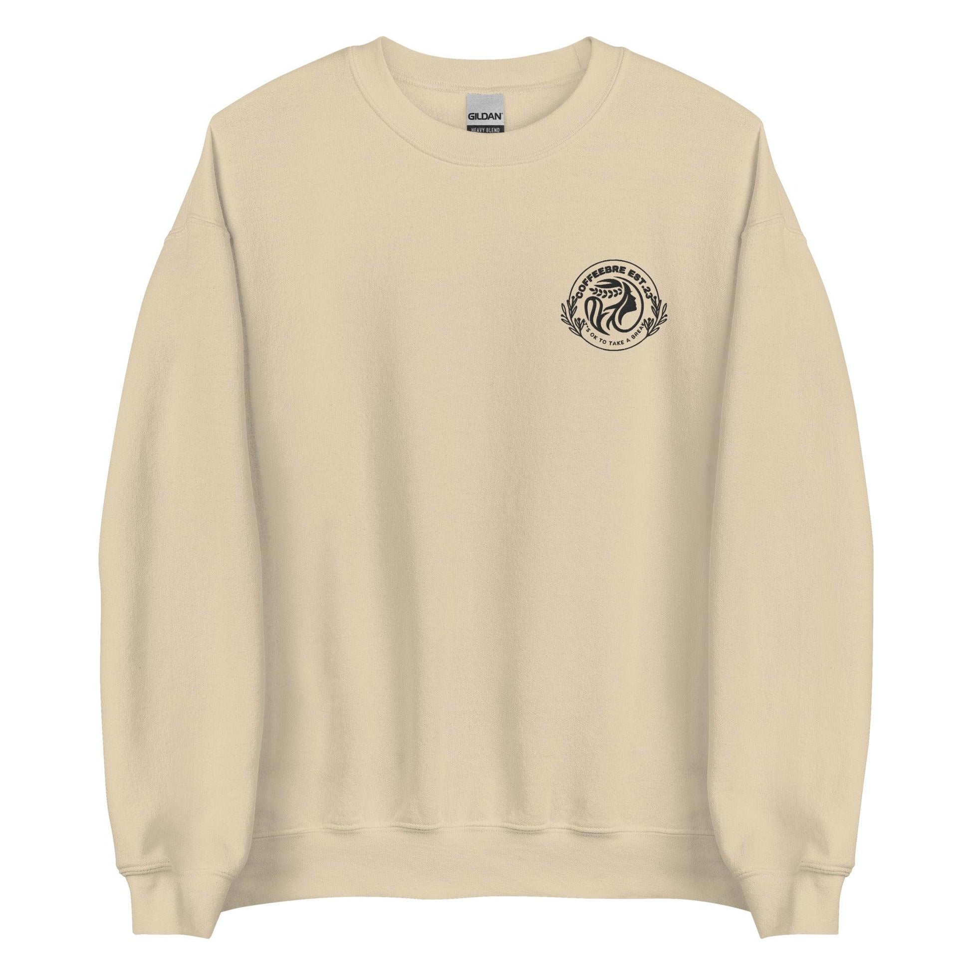 Coffeebre Embroidered Unisex Sweatshirt - COFFEEBRE