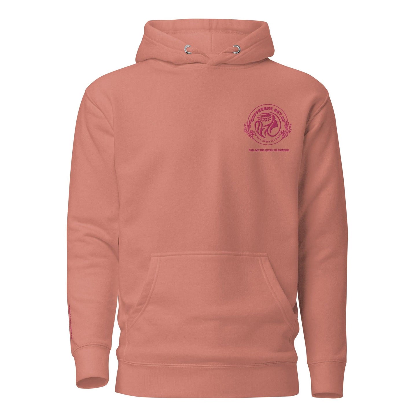 Coffeebre Embroidery Unisex Hoodie Activewear - COFFEEBRE