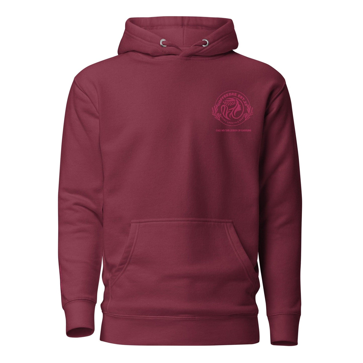 Coffeebre Embroidery Unisex Hoodie Activewear - COFFEEBRE