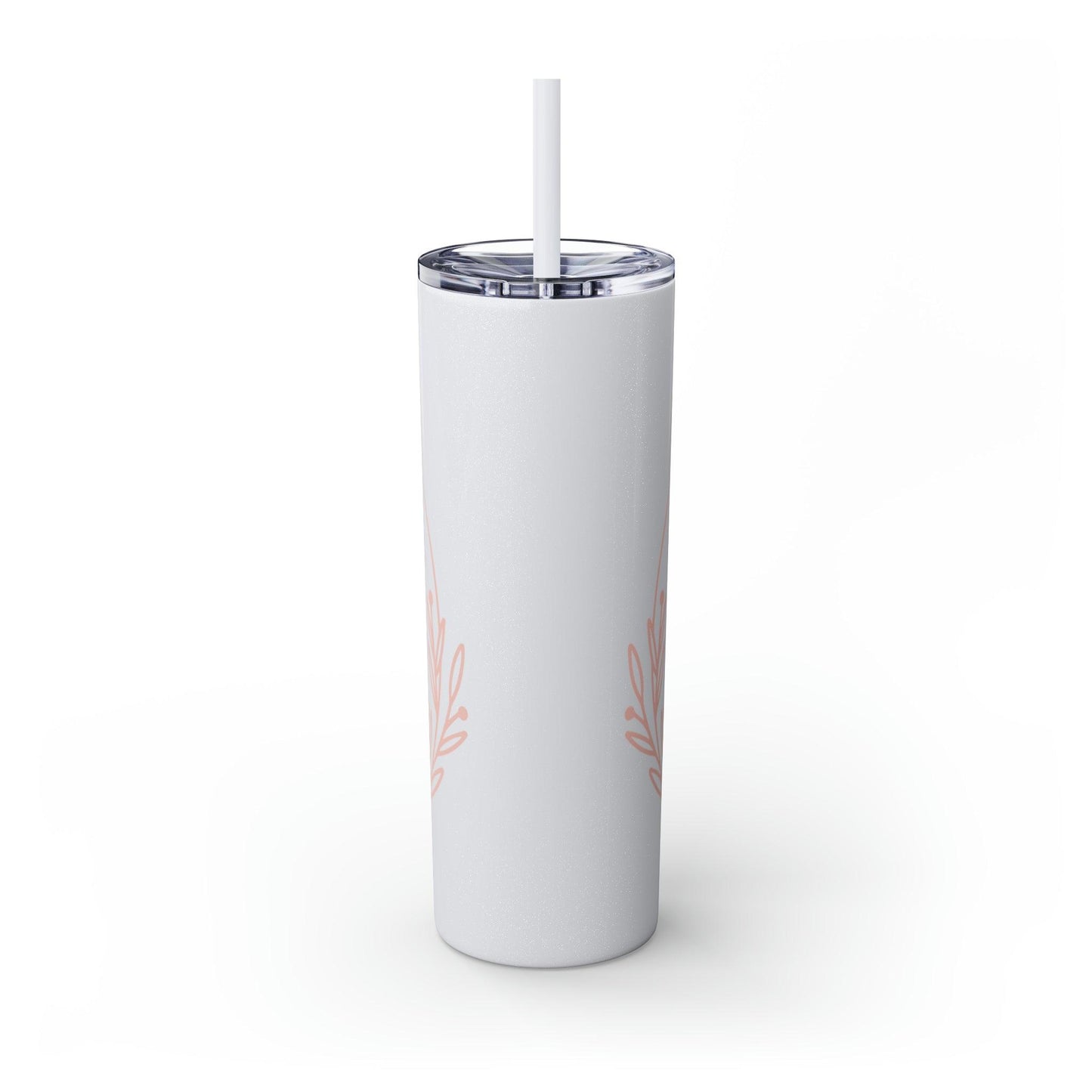 Coffeebre Just Sip It Skinny Tumbler with Straw, 20oz - COFFEEBRE