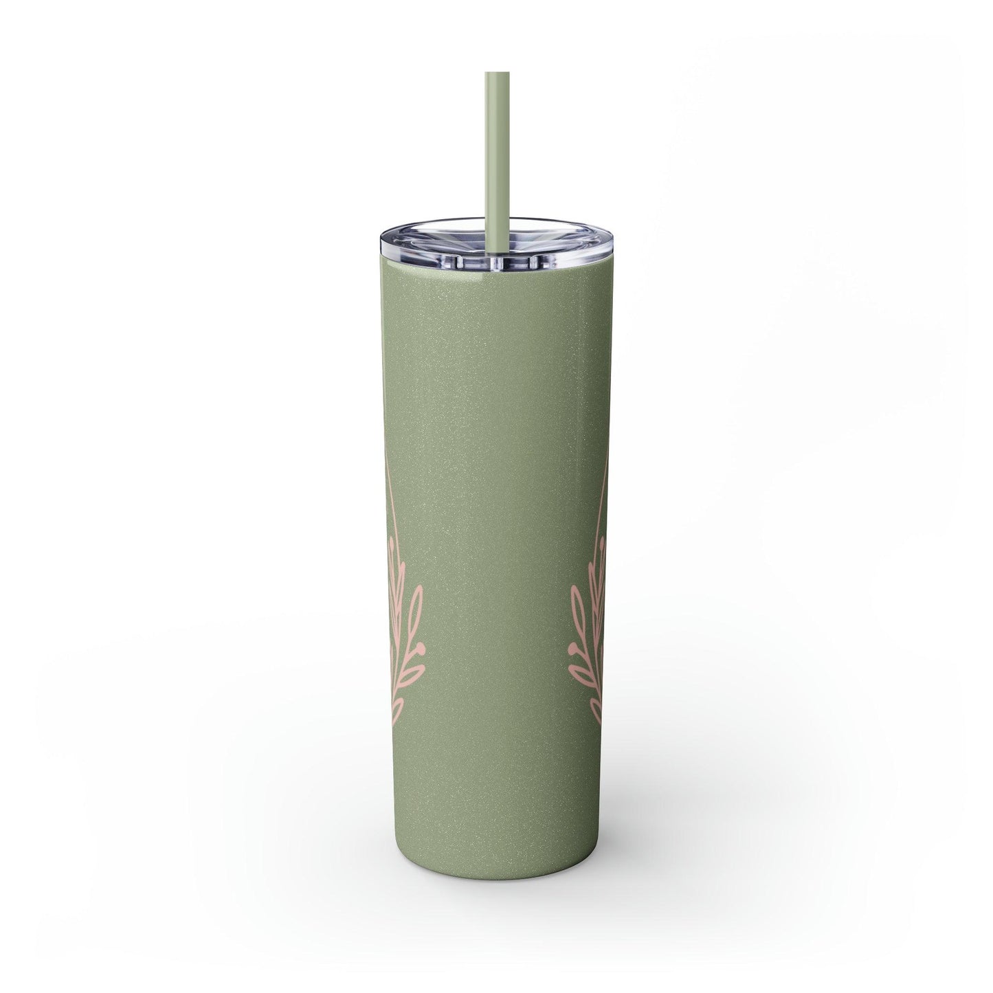 Coffeebre Just Sip It Skinny Tumbler with Straw, 20oz - COFFEEBRE