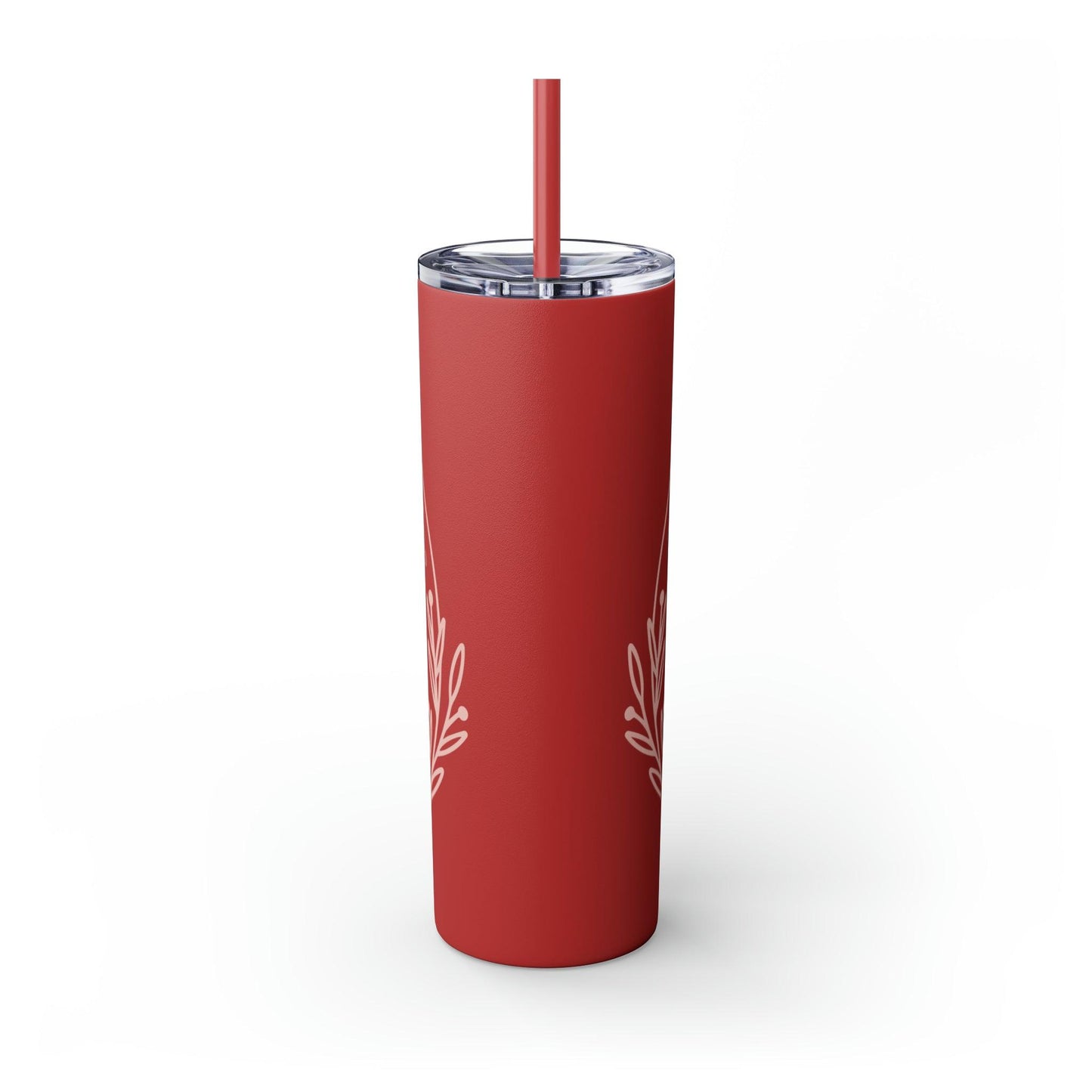 Coffeebre Just Sip It Skinny Tumbler with Straw, 20oz - COFFEEBRE