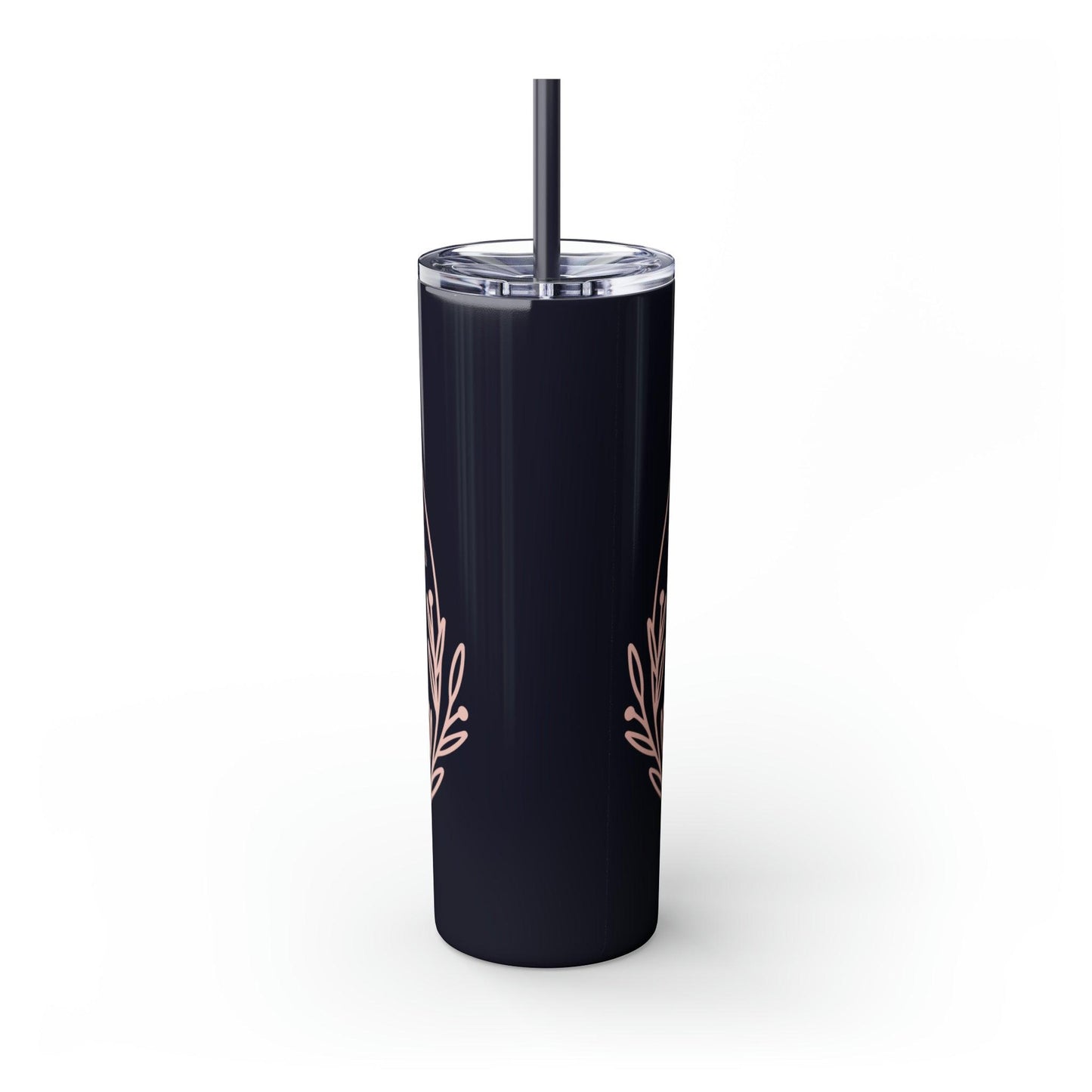 Coffeebre Just Sip It Skinny Tumbler with Straw, 20oz - COFFEEBRE