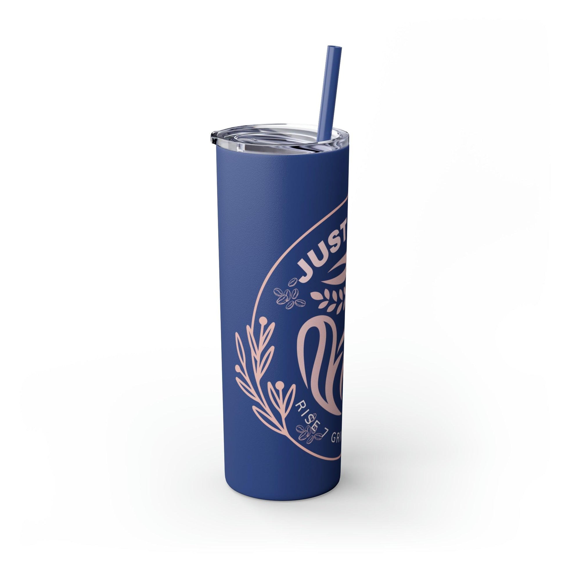 Coffeebre Just Sip It Skinny Tumbler with Straw, 20oz - COFFEEBRE